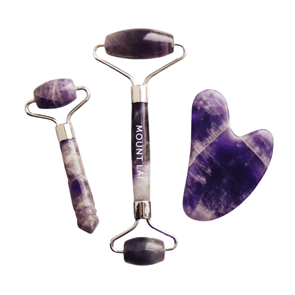 Amethyst Trio Calming Facial Set • 319g