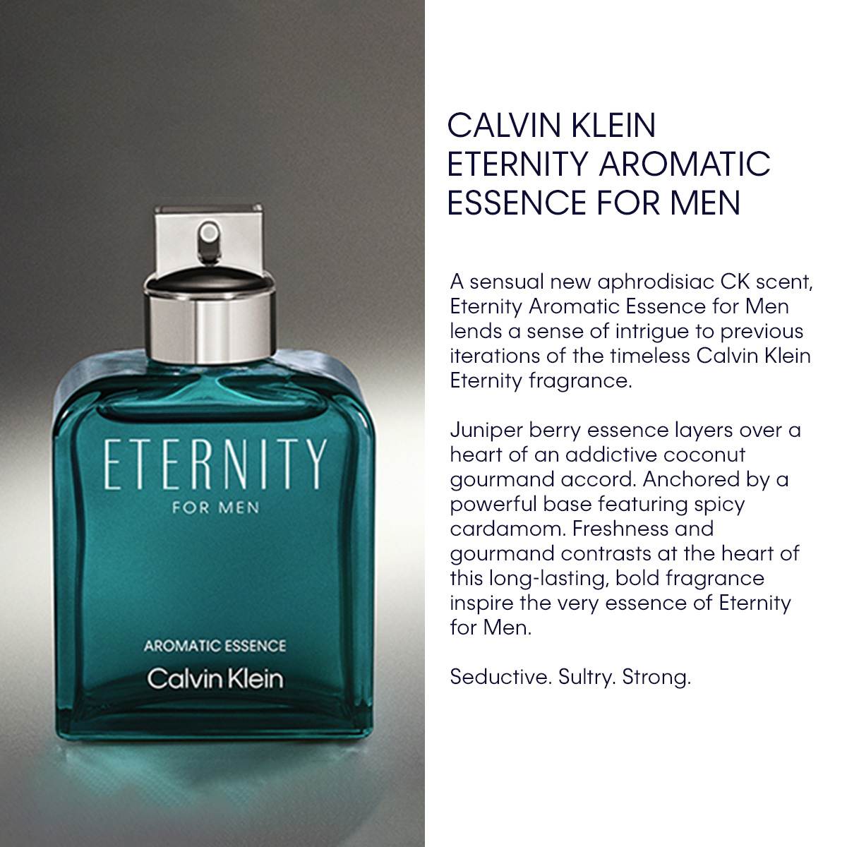 Eternity Aromatic Essence For Men • 50ml