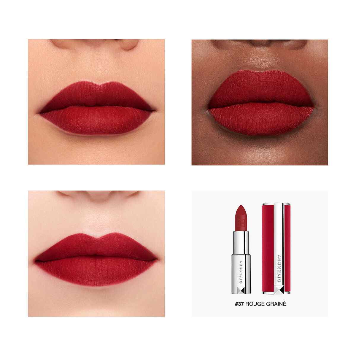 Le Rouge Deep Velvet • 37 Rouge Grainé