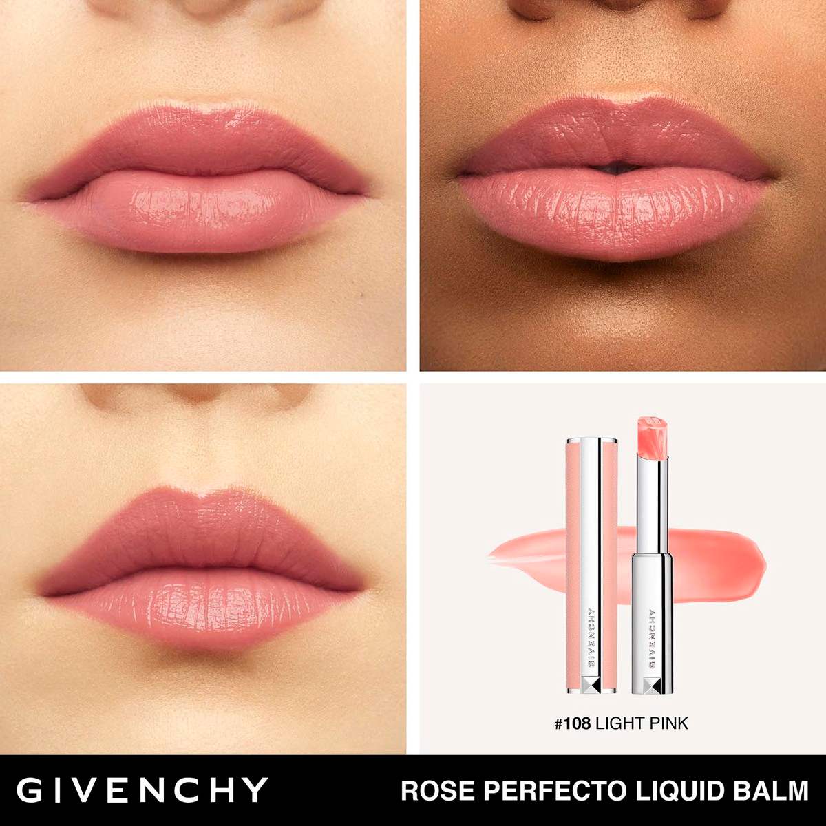 Rose Perfecto Lip Balm • 108 Pink Nude