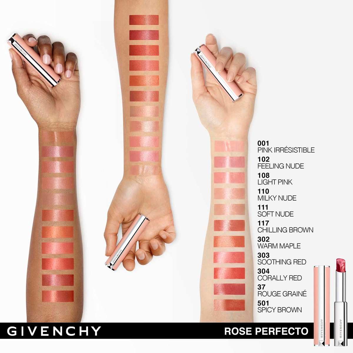 Rose Perfecto Lip Balm • 304 Coral Red