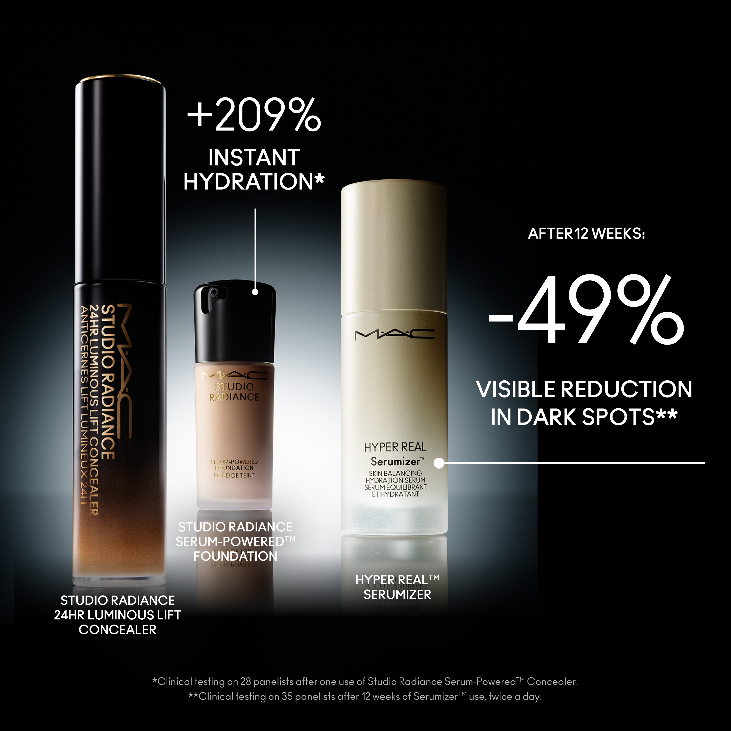 Studio Radiance 24Hr Luminous Lift Concealer • NC10