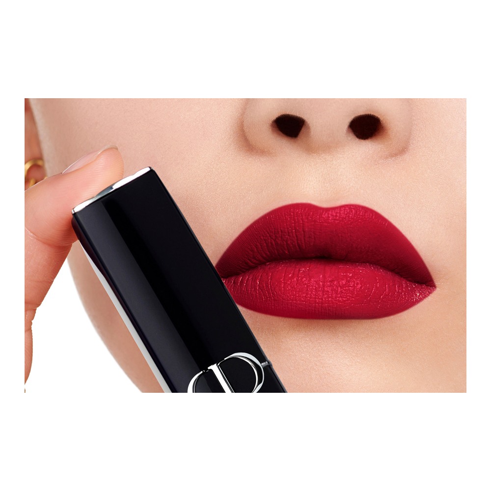 Rouge Dior • 743 Rouge Zinnia Satin Finish