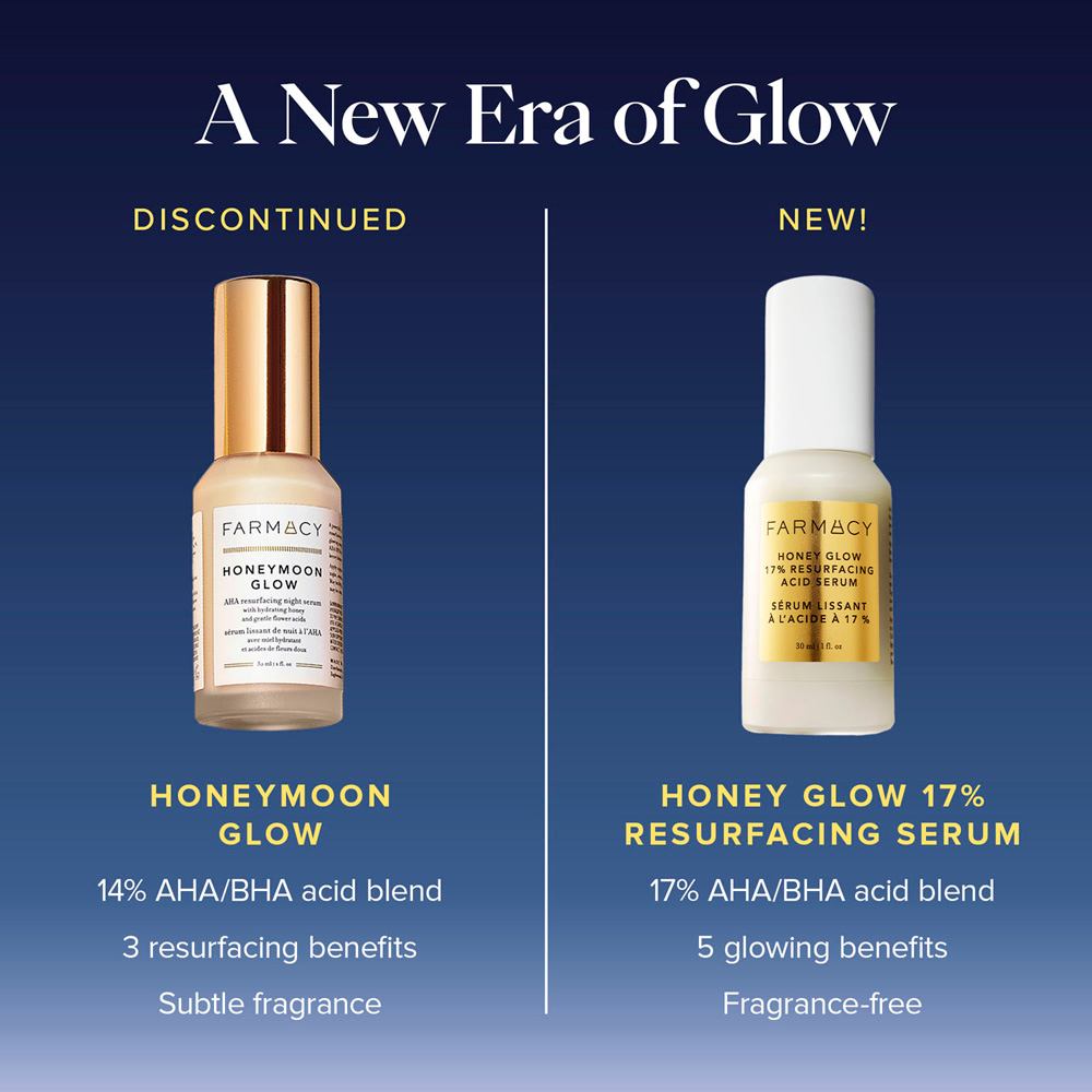Honey Glow 17% Resurfacing Acid Serum • 30ml