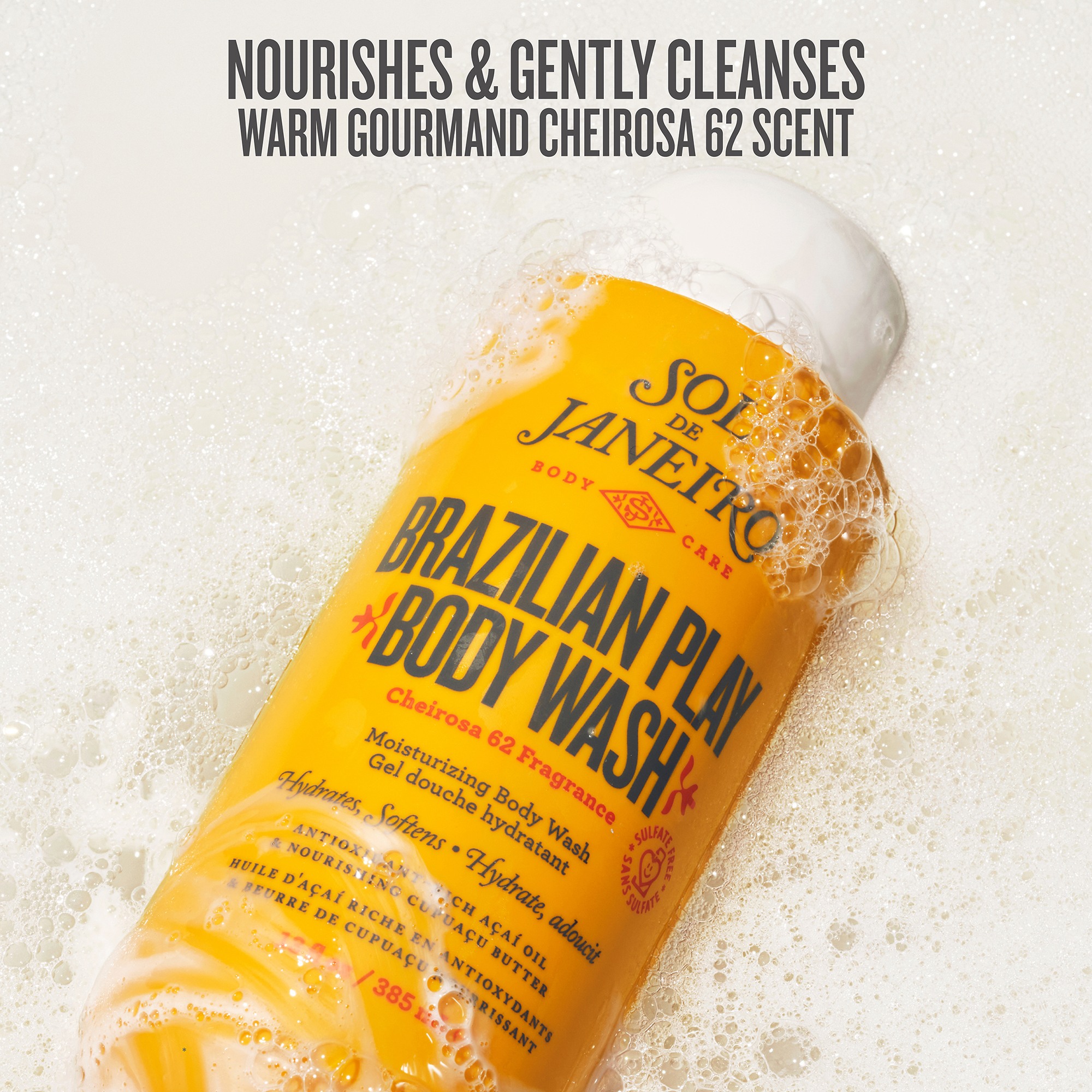 Brazilian 4 Play Moisturizing Shower Cream-Gel • 385ml
