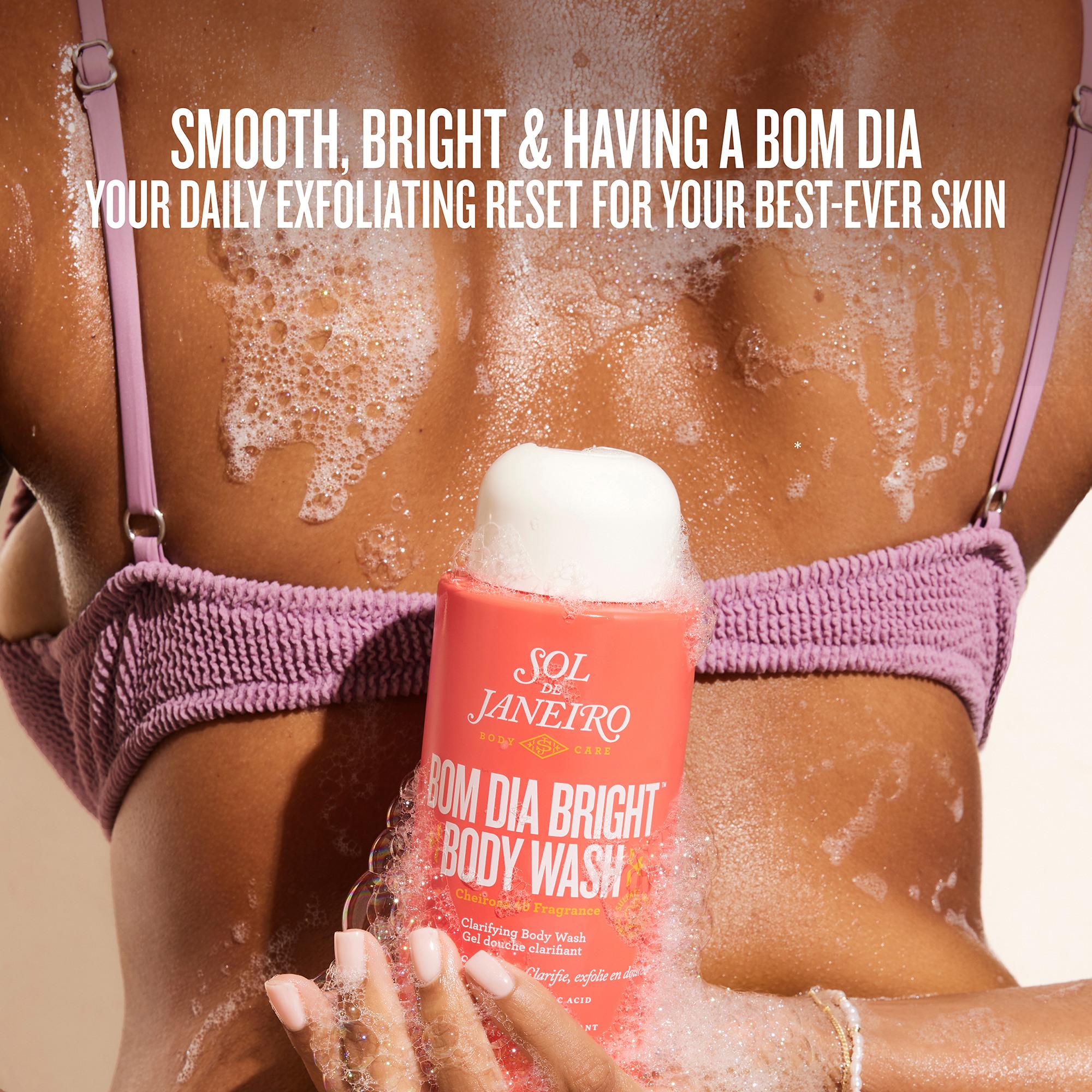 Bom Dia Bright Clarifying AHA BHA Body Wash • 385ml