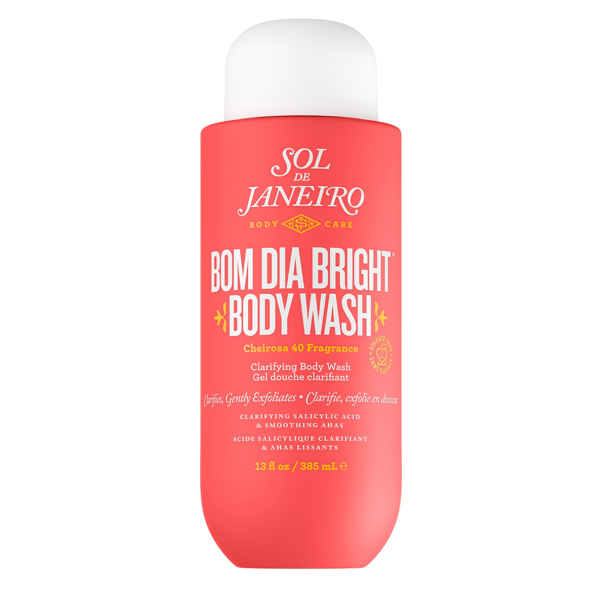Bom Dia Bright Clarifying AHA BHA Body Wash • 385ml