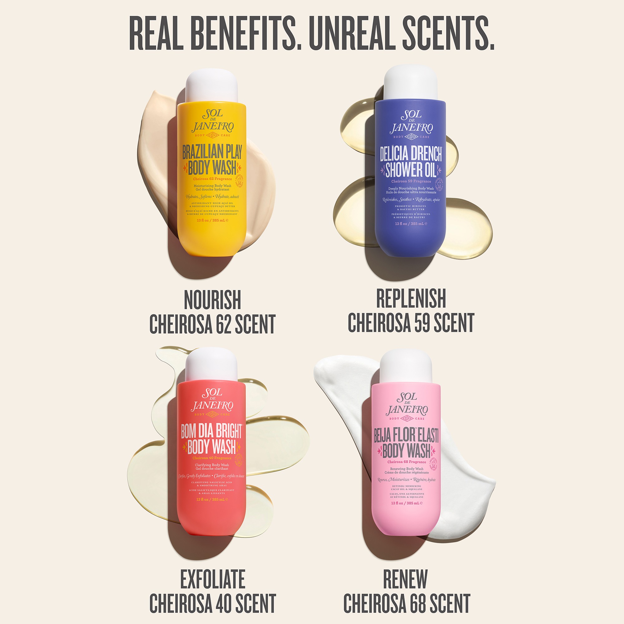 Bom Dia Bright Clarifying AHA BHA Body Wash • 385ml