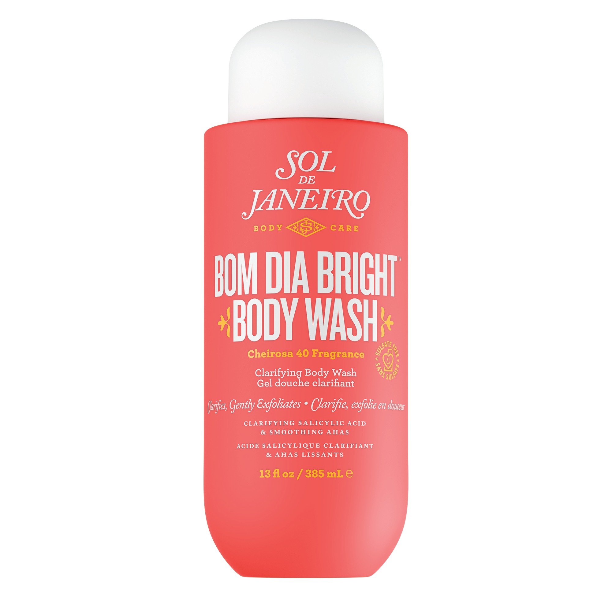 Bom Dia Bright Clarifying AHA BHA Body Wash • 385ml