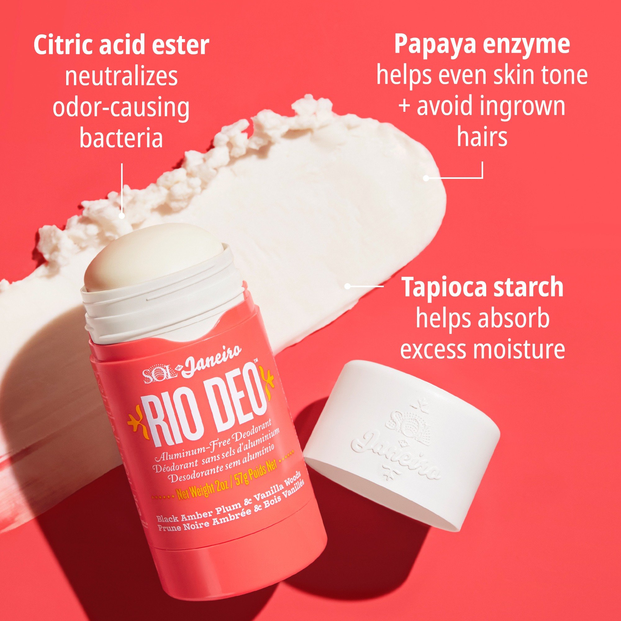 Rio Deo Aluminum Free Deodorant Cheirosa 40 • 57g