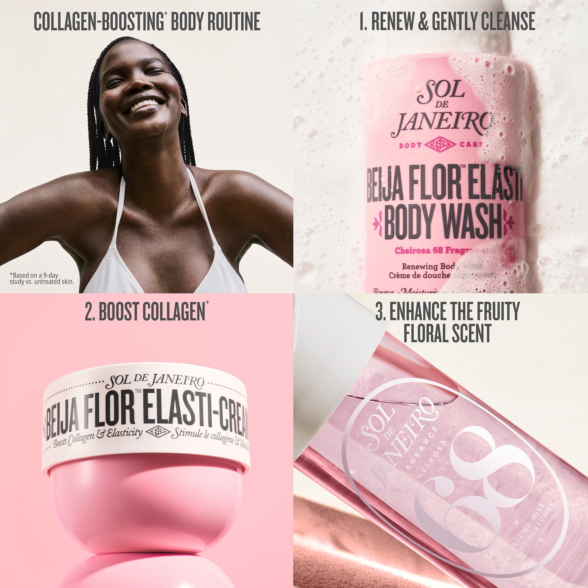 Beija Flor Skin Renewing Body Wash • 385ml