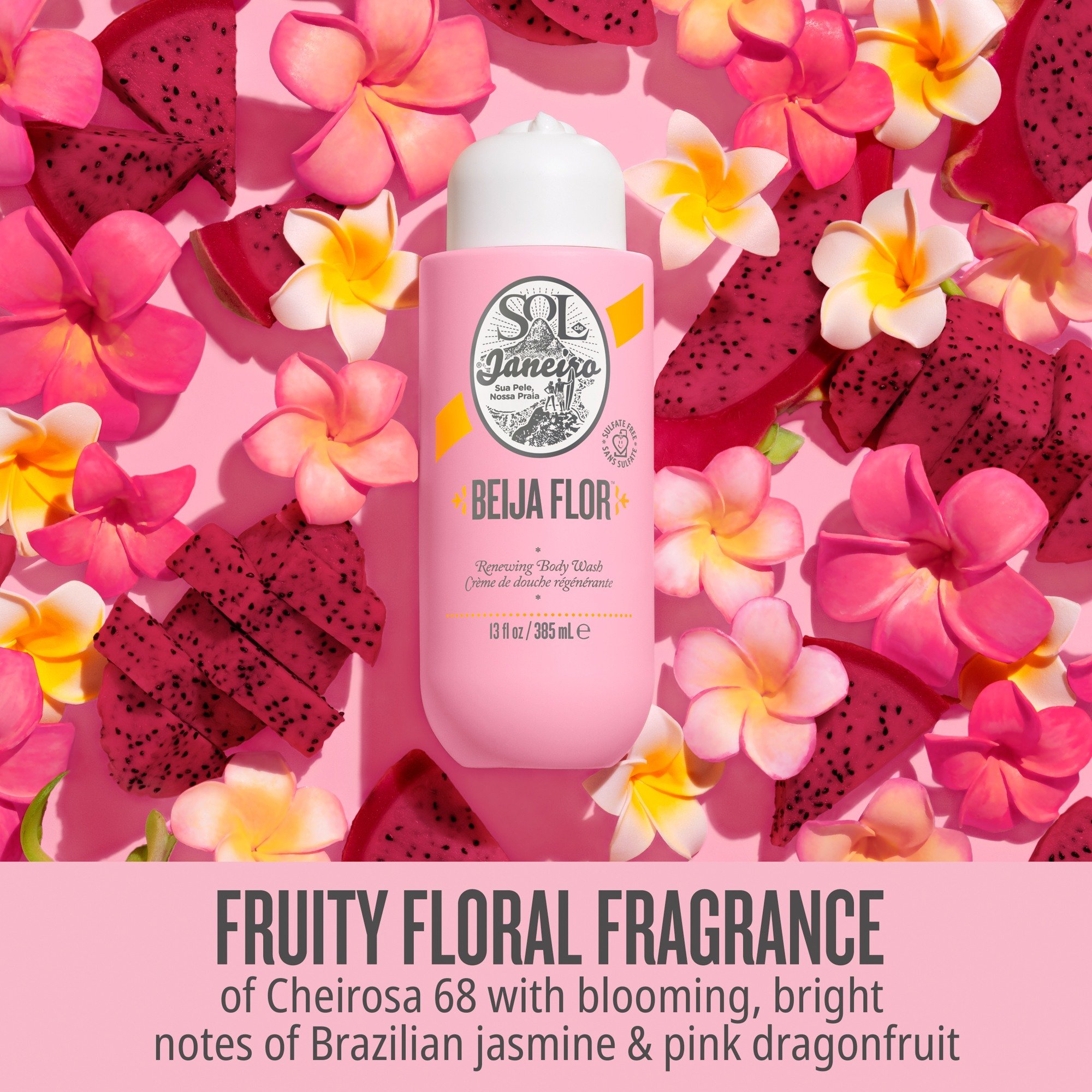 Beija Flor Skin Renewing Body Wash • 385ml