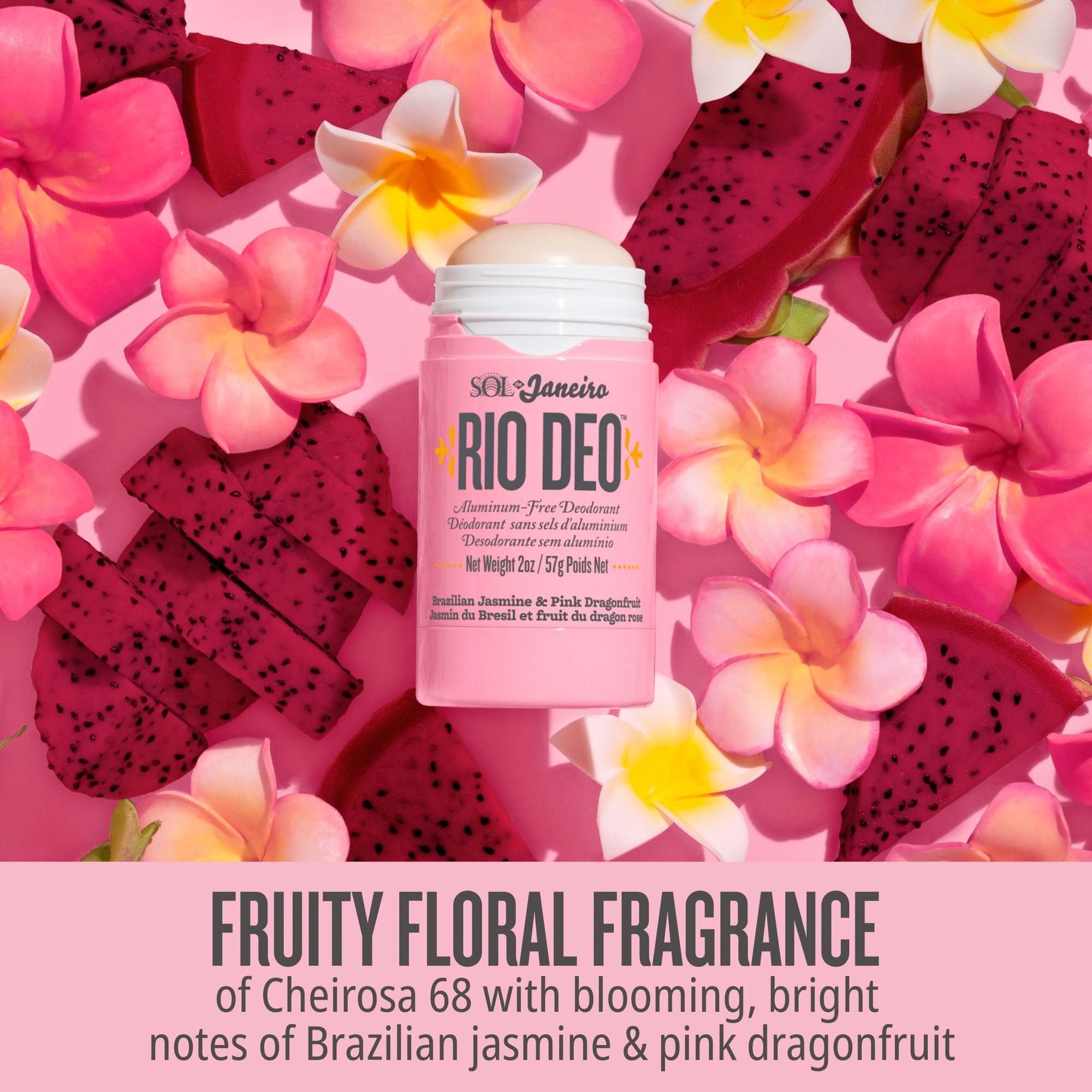 Rio Deo Aluminum Free Deodorant Cheirosa 68 • 57g
