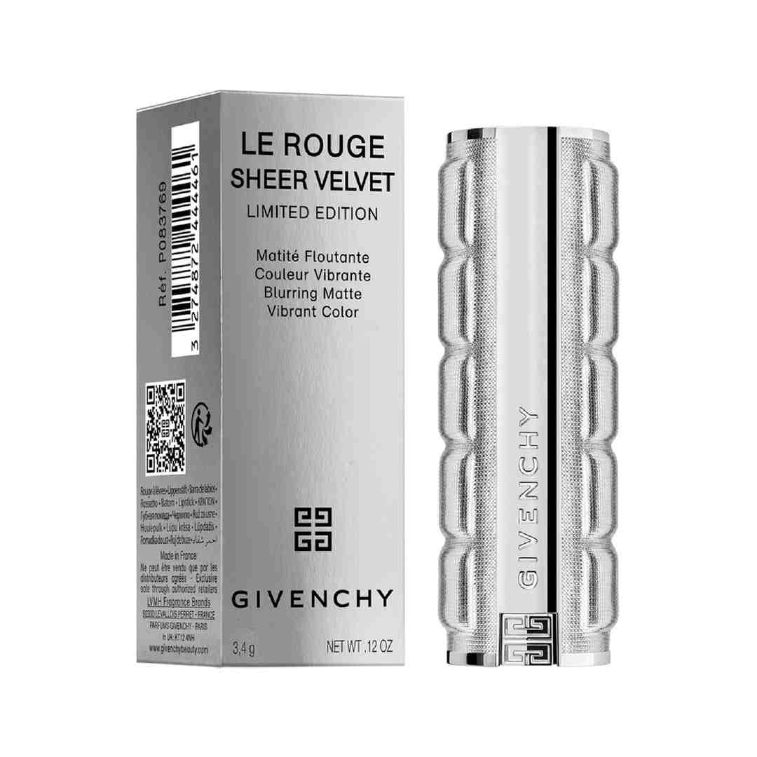 Le Rouge Sheer Velvet • No. 27 Rouge Infuse
