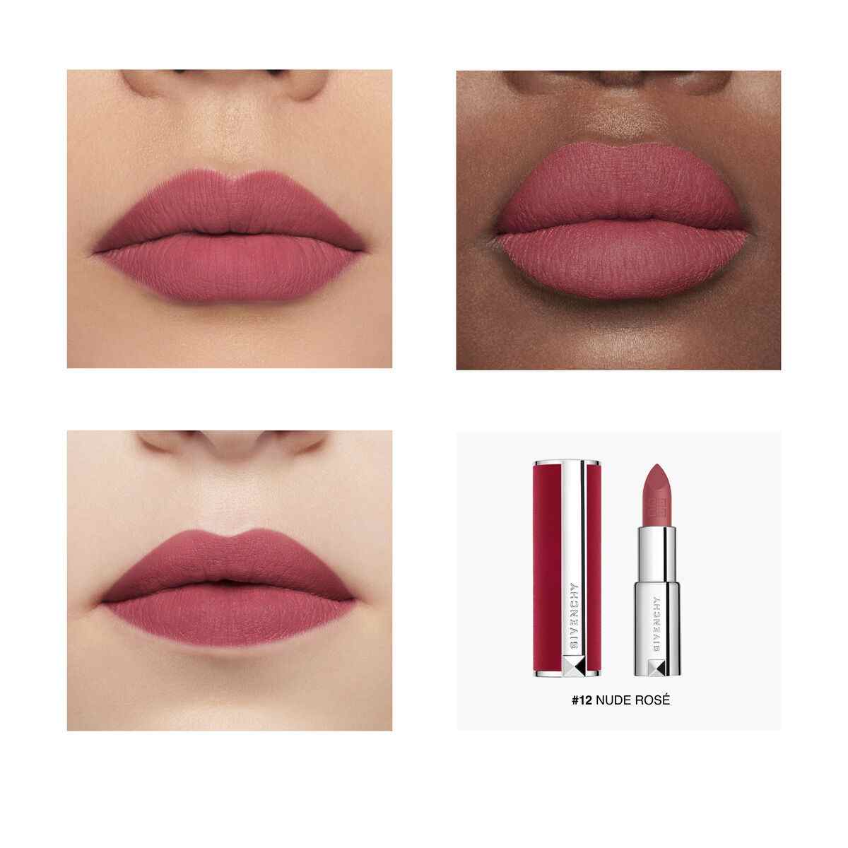 Le Rouge Deep Velvet • No. 12 Nude Rose