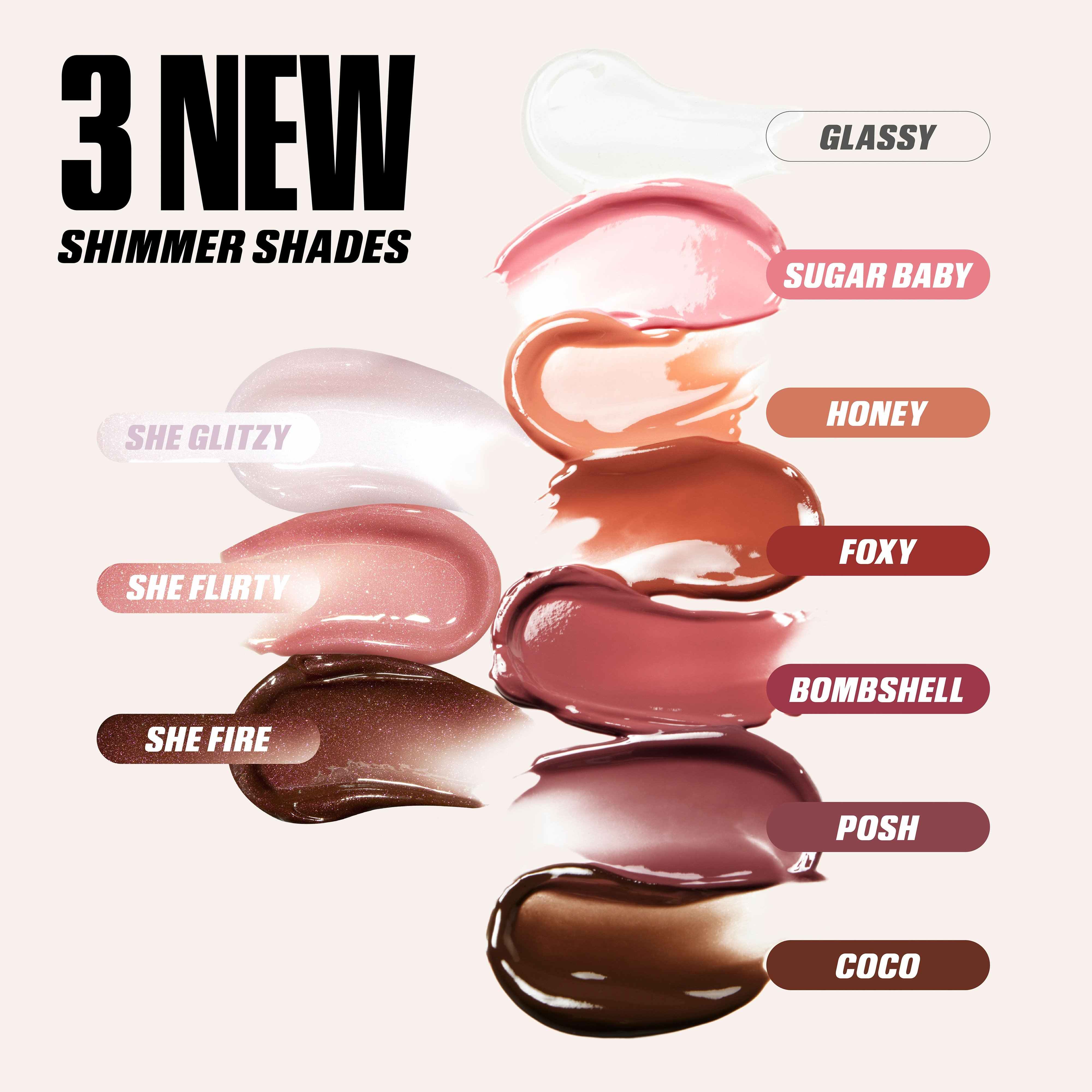Icy Nude Faux Filler Lip Gloss • She Fire