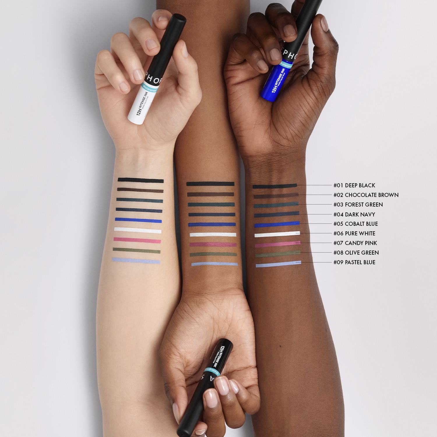 12H Intense Ink Matte Liquid Liner • 02 Chocolate Brown