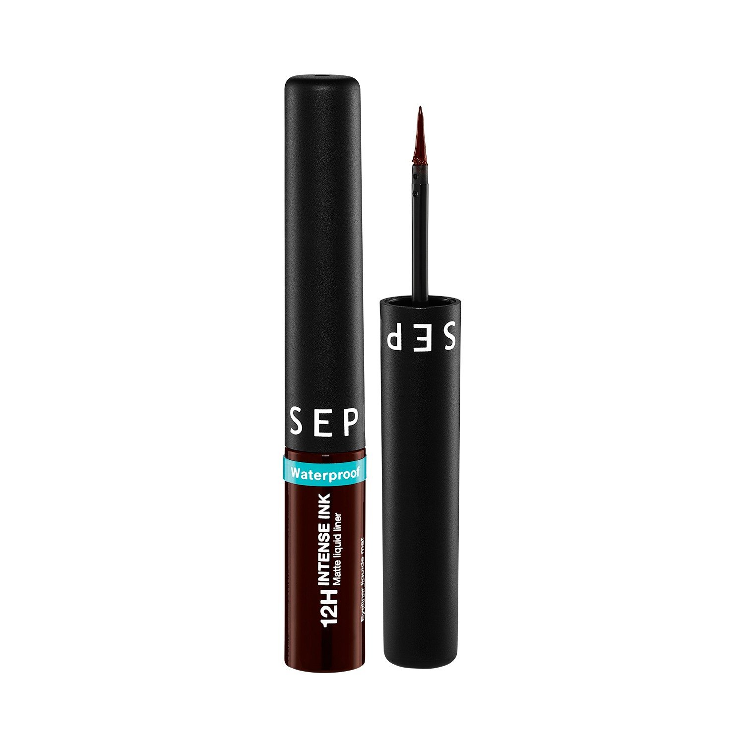 12H Intense Ink Matte Liquid Liner • 02 Chocolate Brown