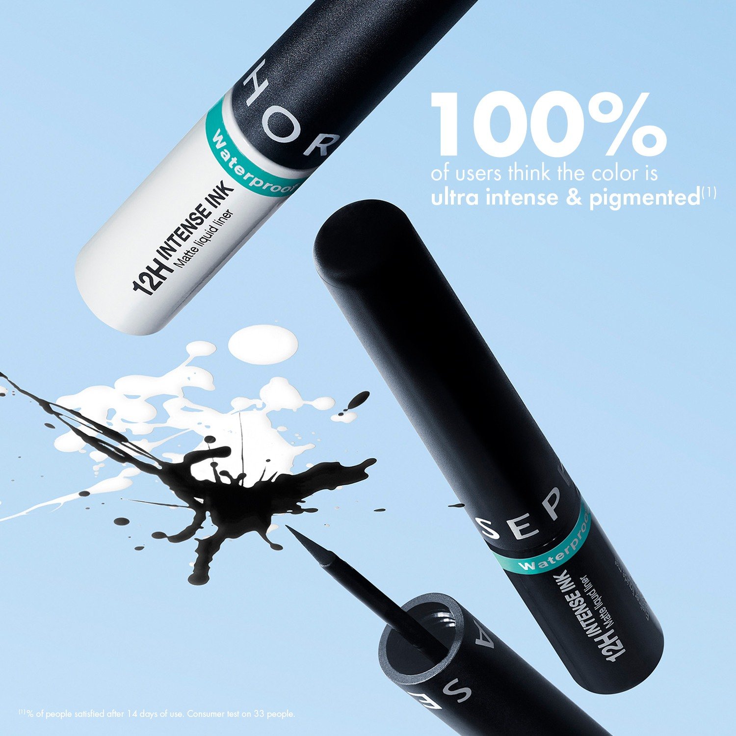 12H Intense Ink Matte Liquid Liner • 01 Deep Black