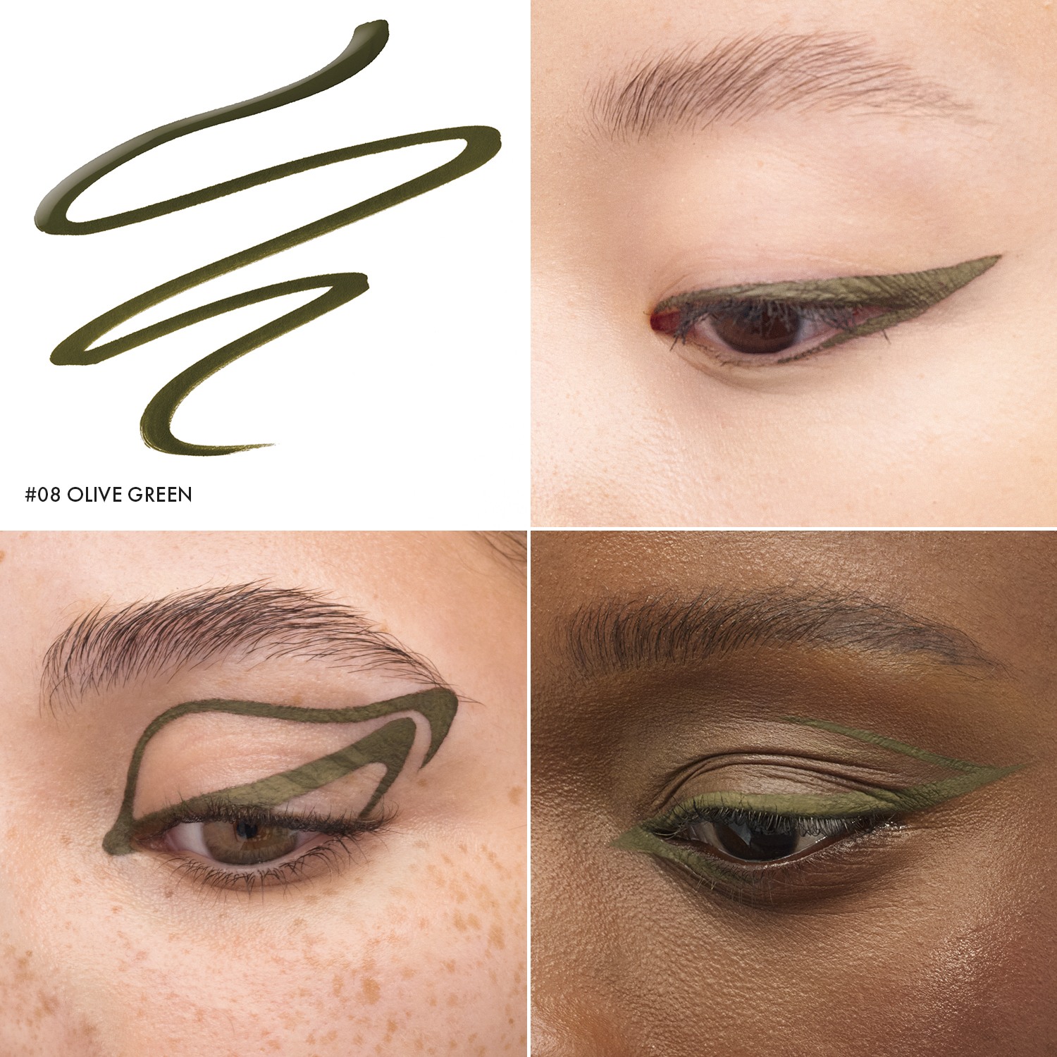 12H Intense Ink Matte Liquid Liner • 08 Olive Green