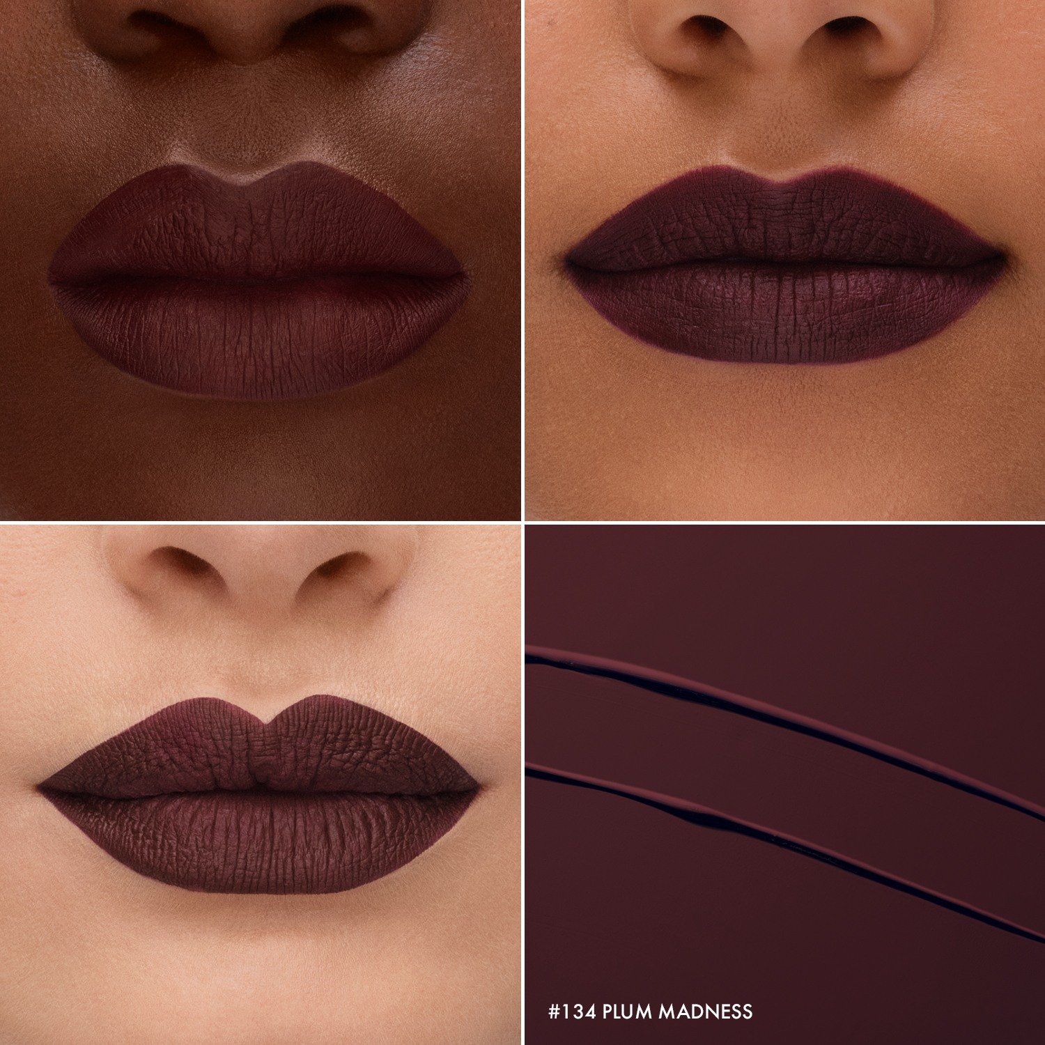 New Cream Lip Stain • 134 Plum Madness