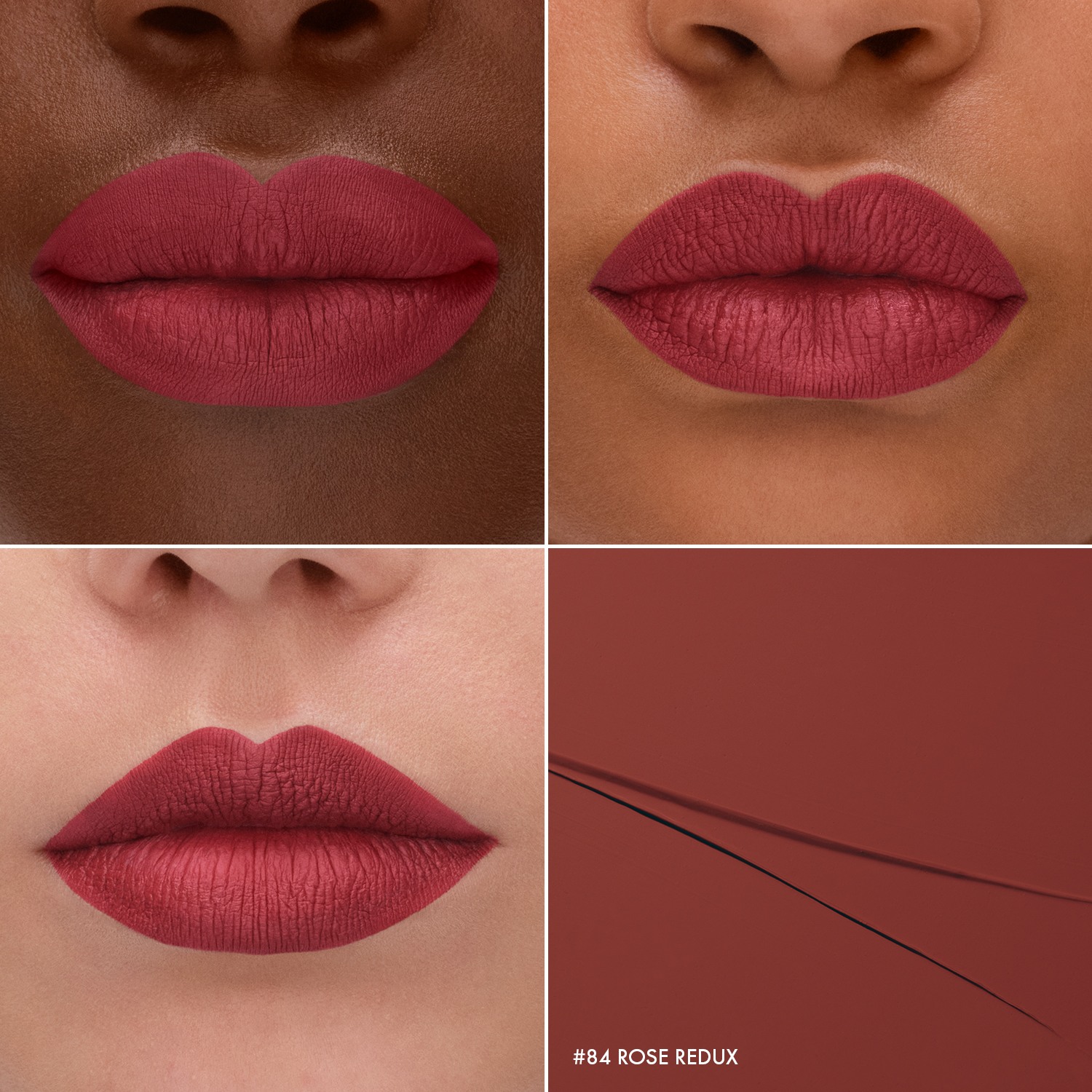 New Cream Lip Stain • 84 Rose Redux