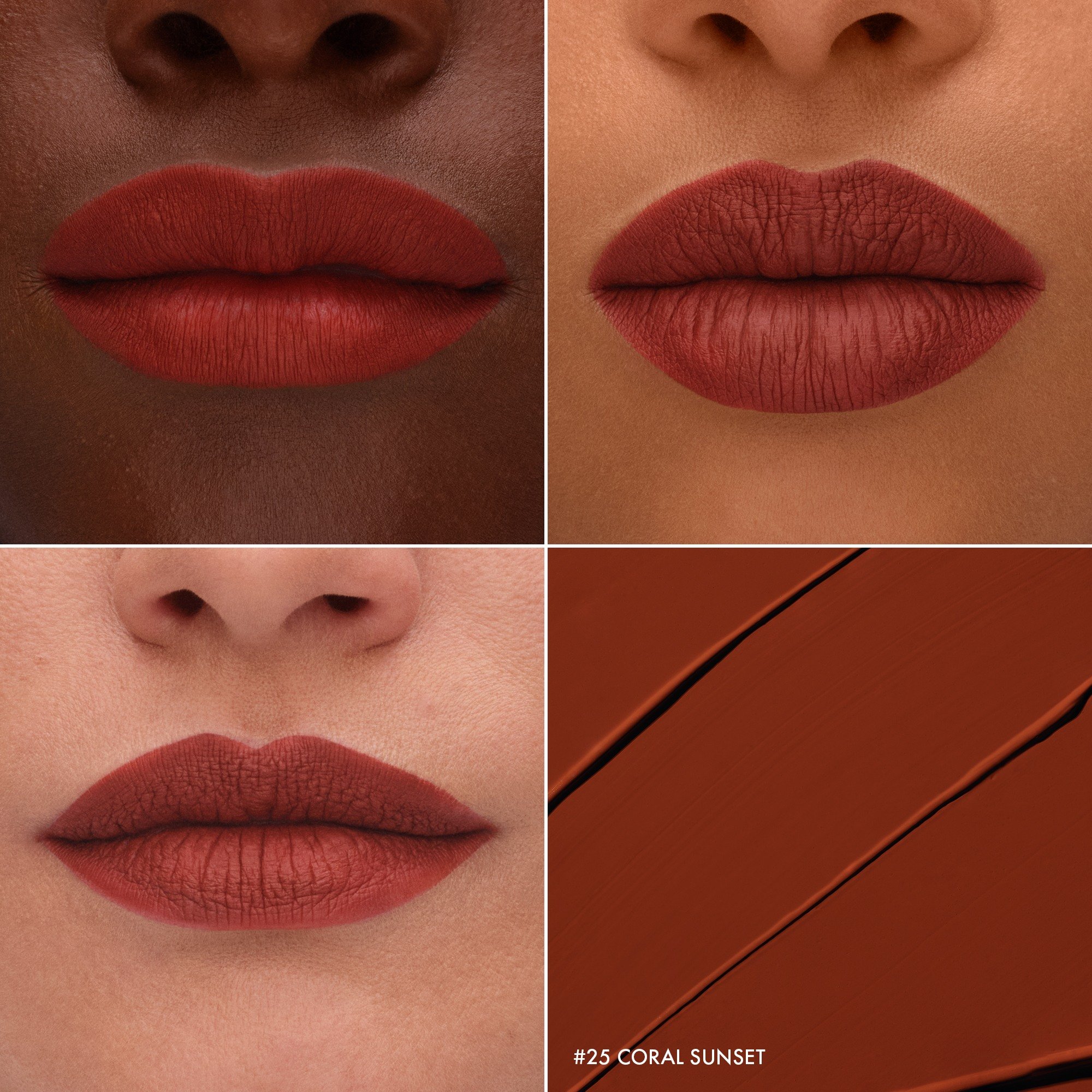 New Cream Lip Stain • 25 Coral Sunset