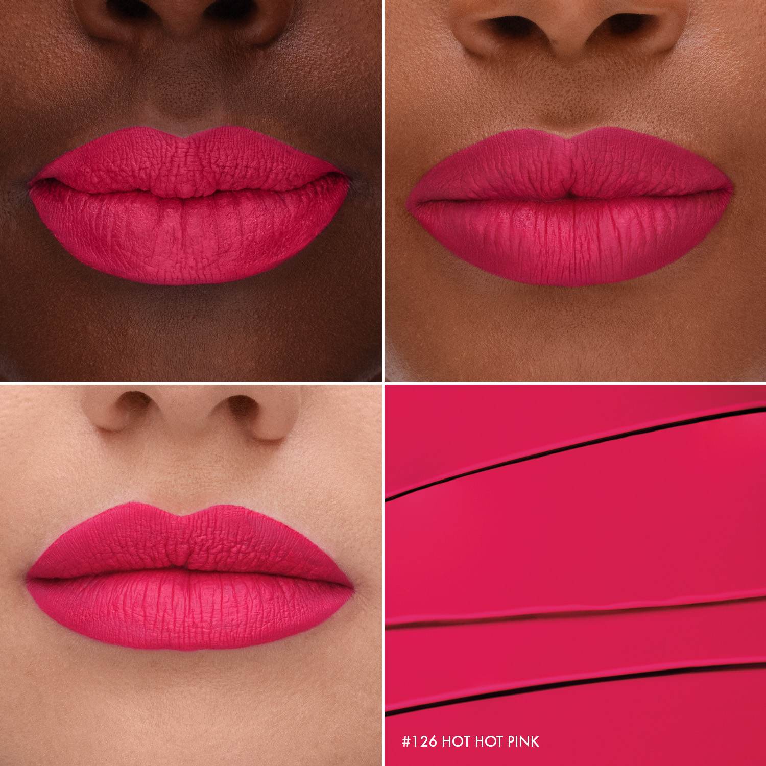 New Cream Lip Stain • 126 Hot Hot Pink