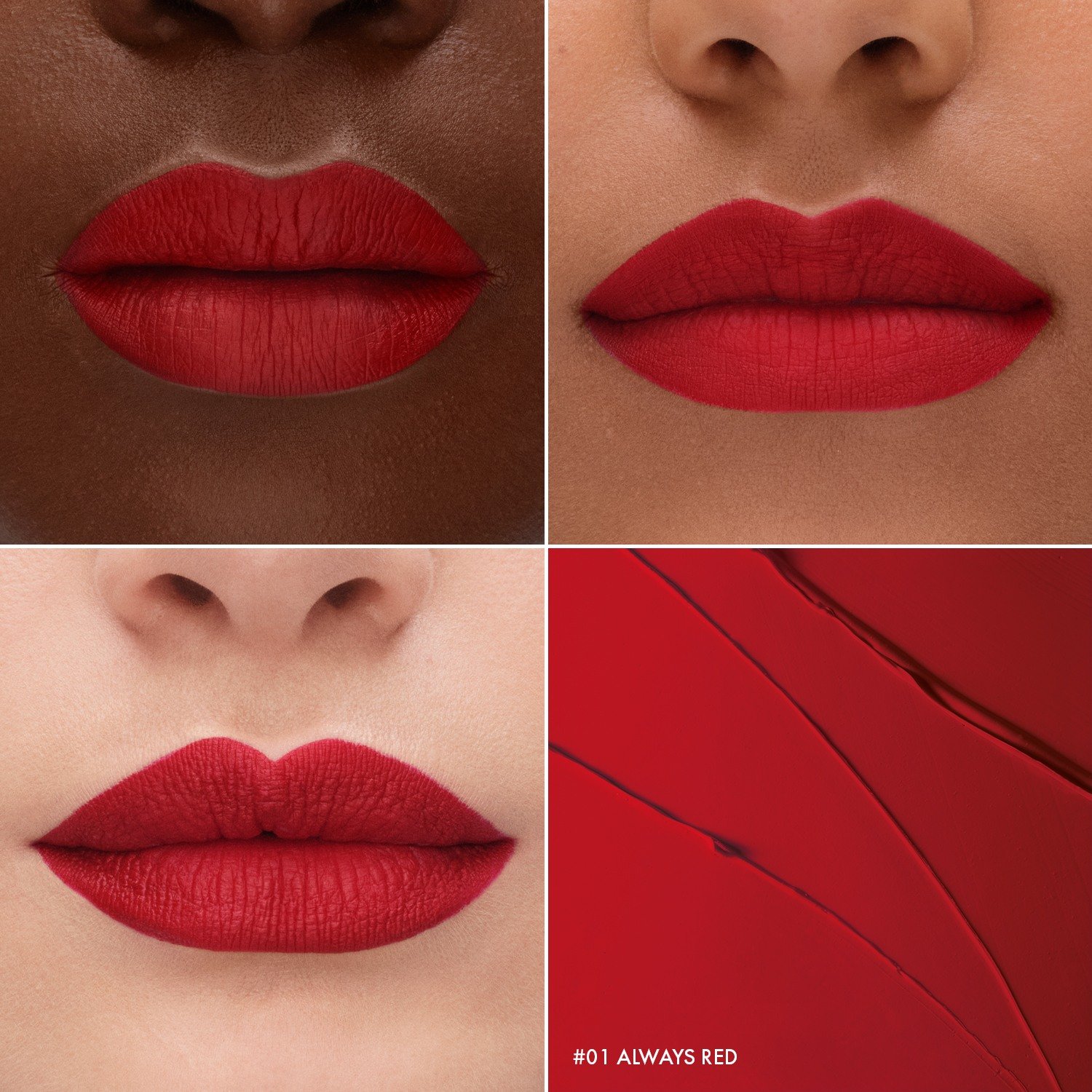 New Cream Lip Stain • 01 Always Red