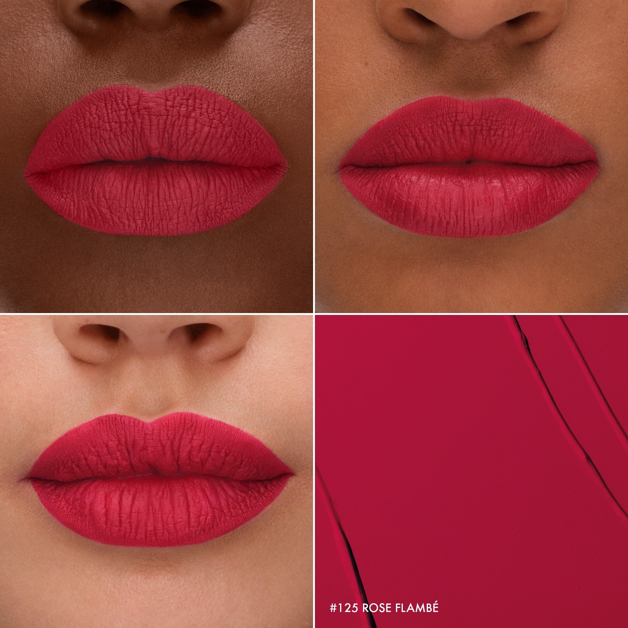 New Cream Lip Stain • 125 Rose Flambé