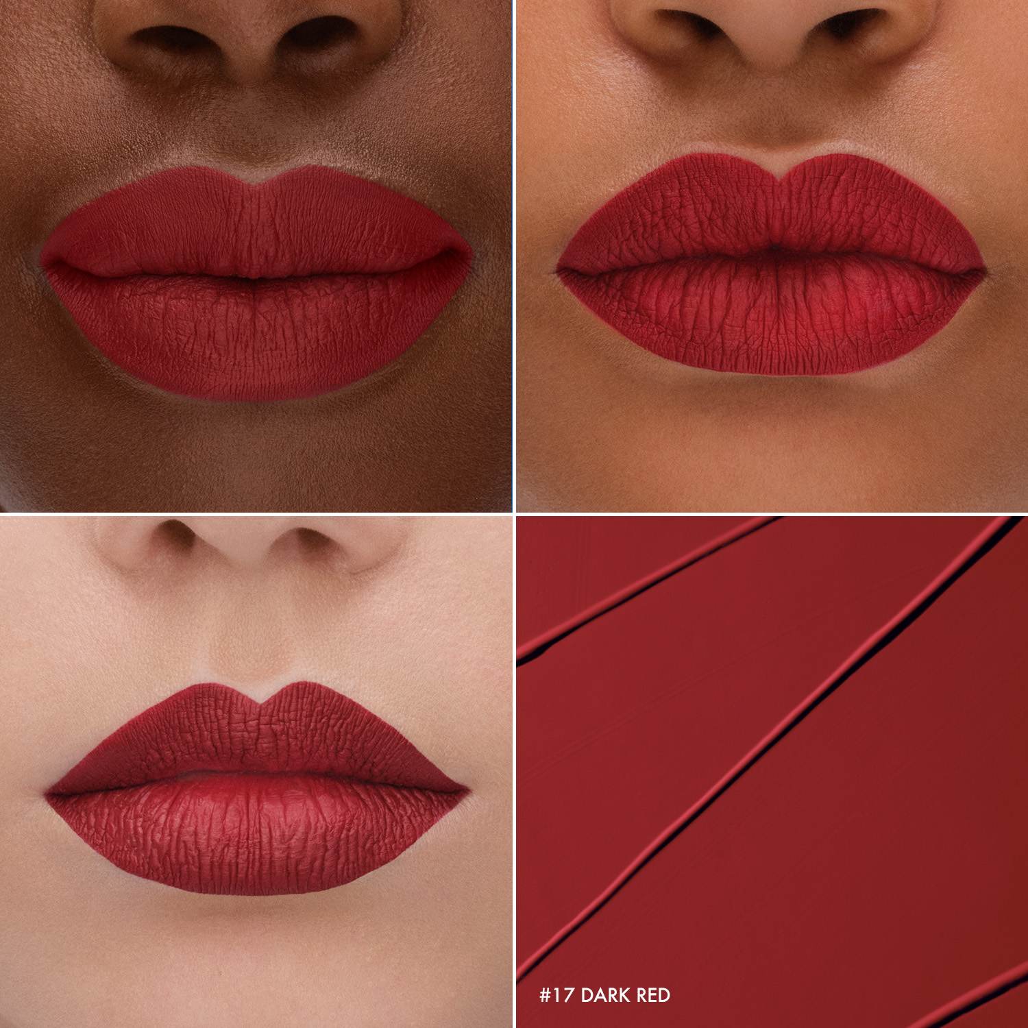 New Cream Lip Stain • 17 Dark Red