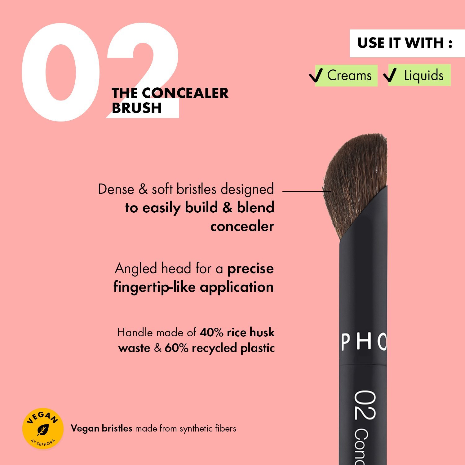 Essential Concealer Brush 02 • 1pc