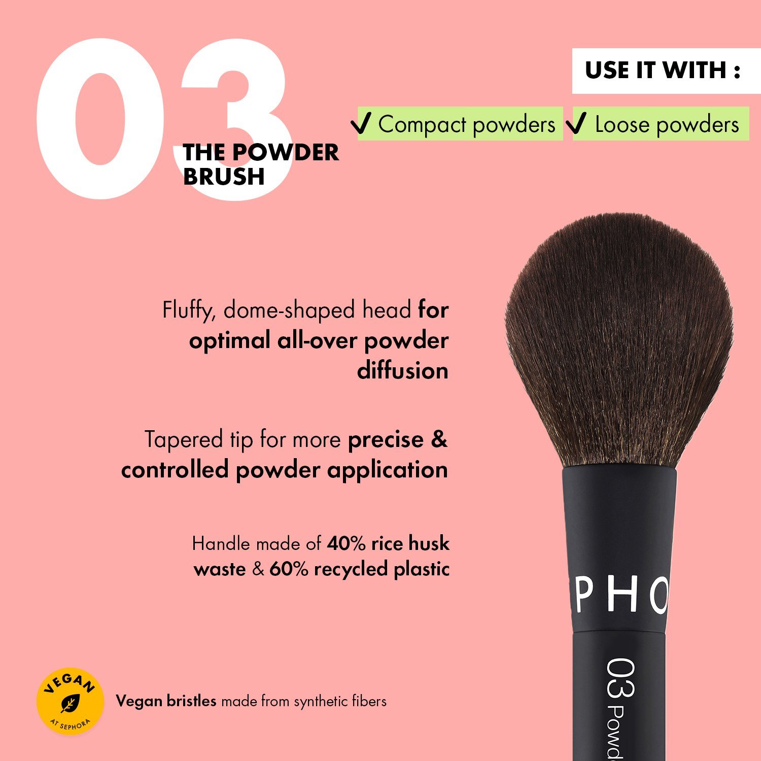 Essential Powder Brush 03 • 1pc