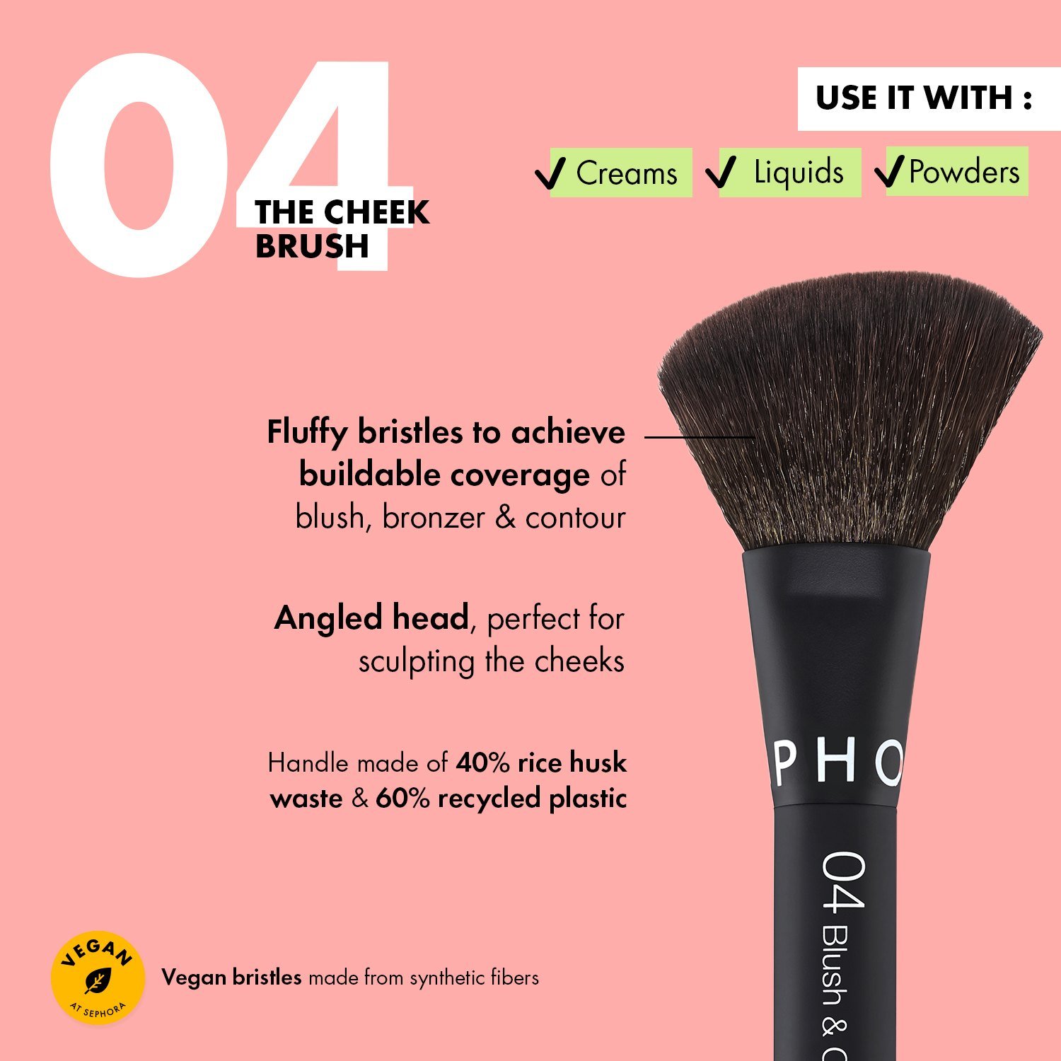 Essential Cheek Brush 04 • 1pc