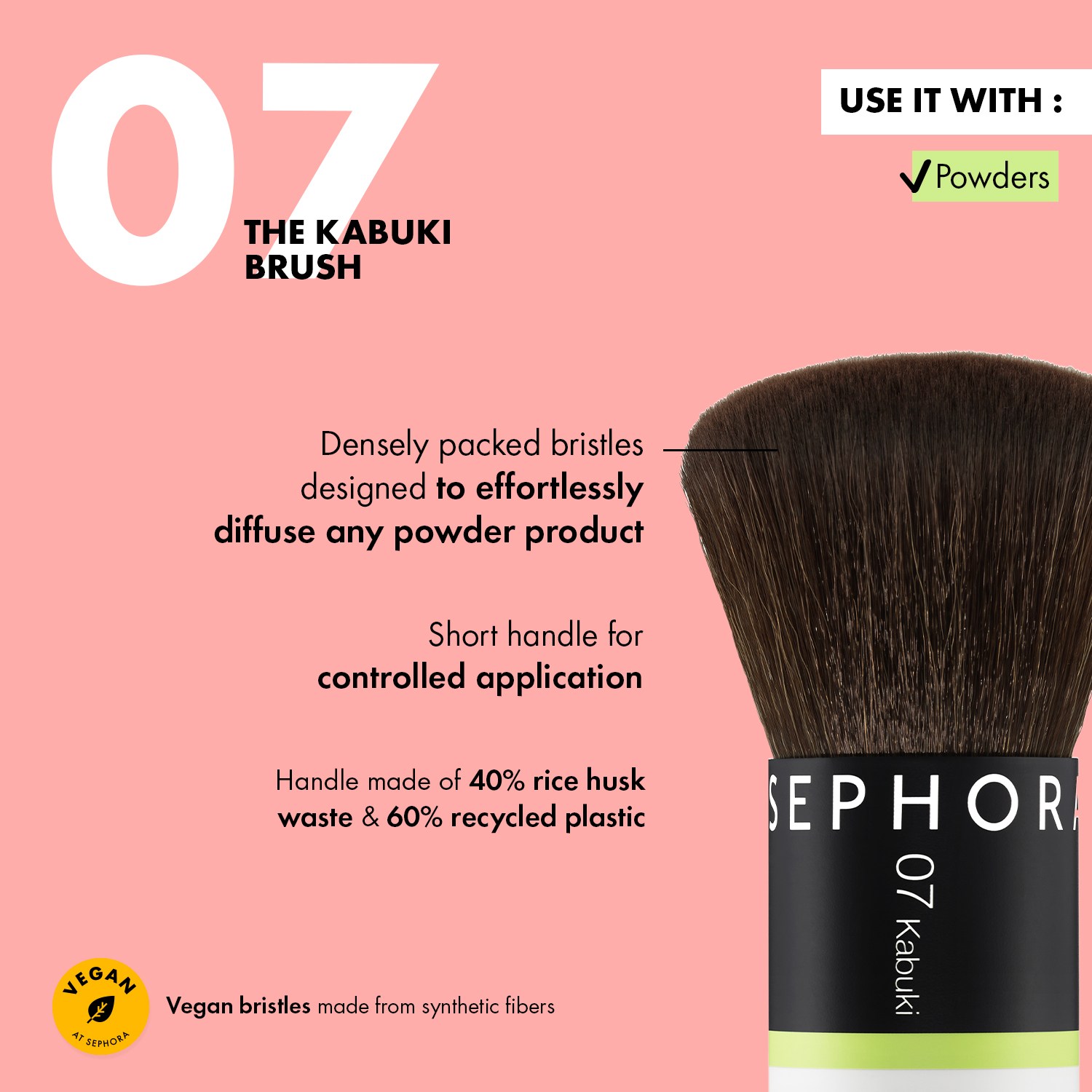 Essential Kabuki Brush 07 • 1pc