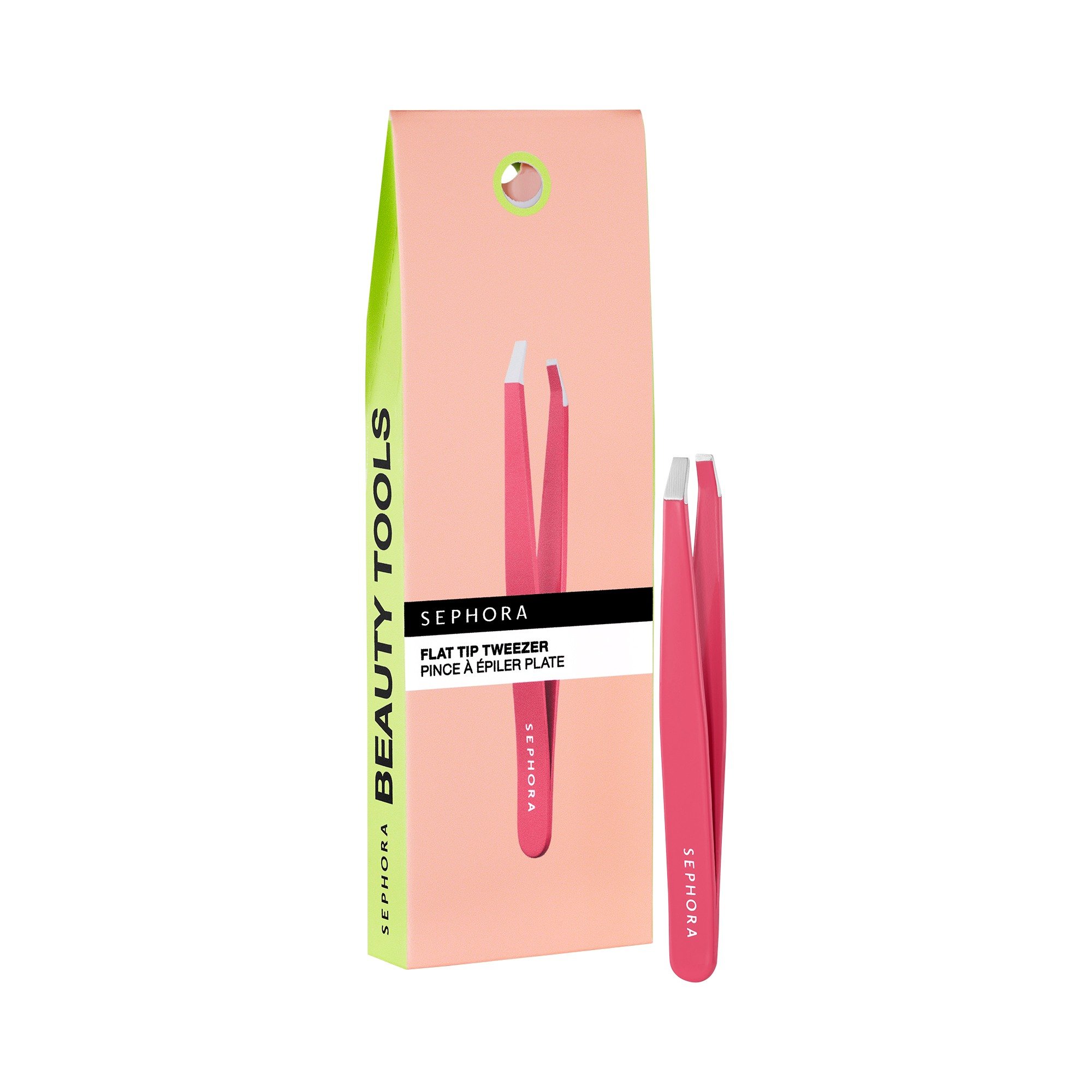 Angled Tweezer Pink 24 • 1pc