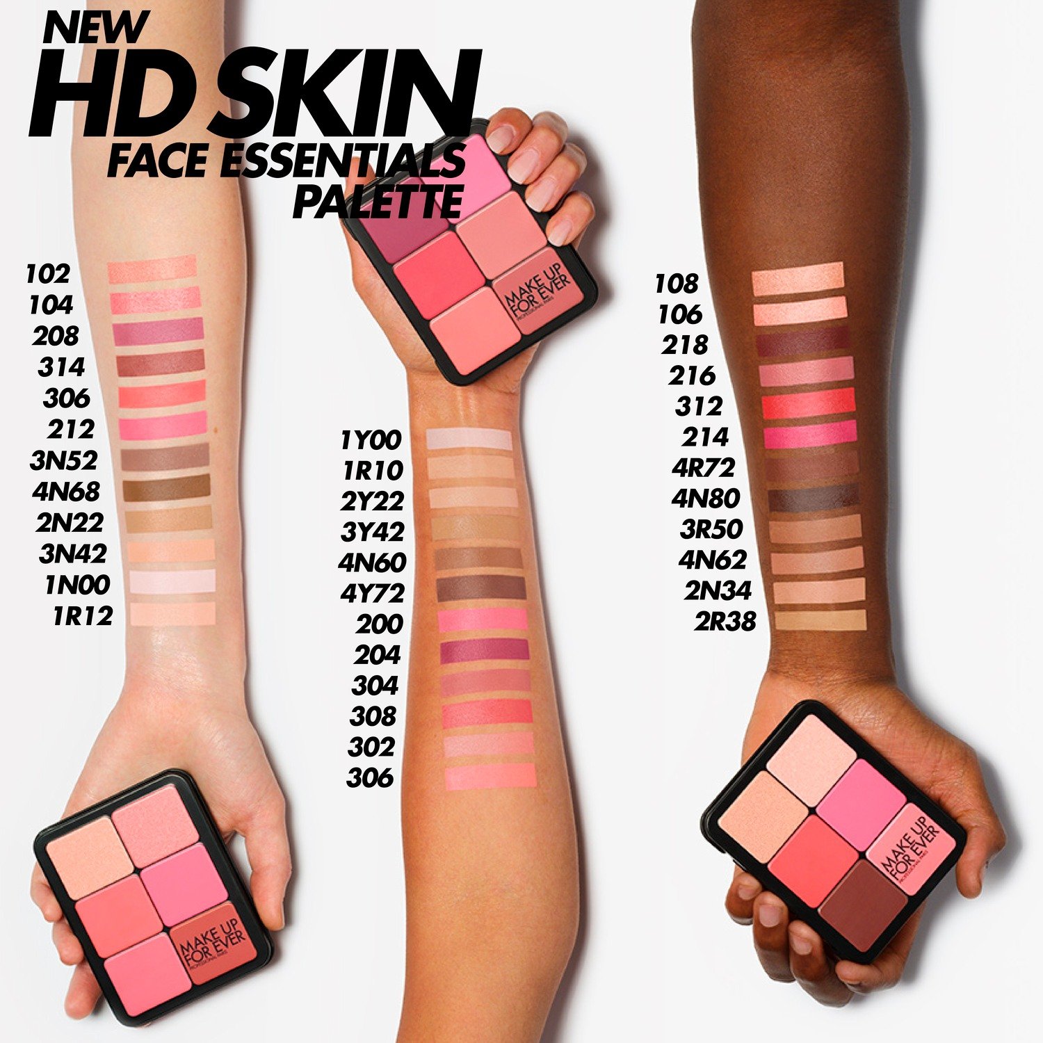 HD Skin Face Essentials Palette • Harmony 1