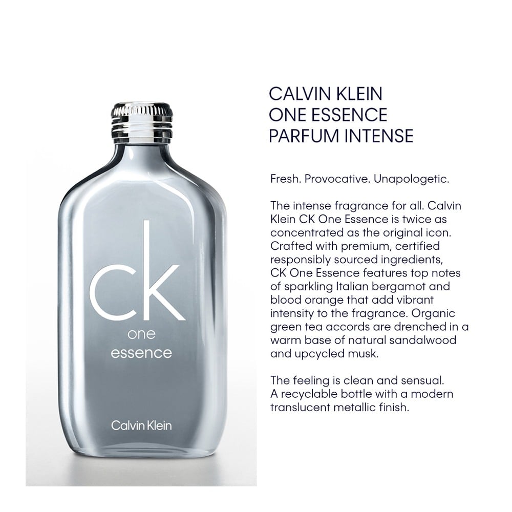 CK One Essence 30th Anniversary Parfum For Everyone (Unisex Perfume) • 100ml