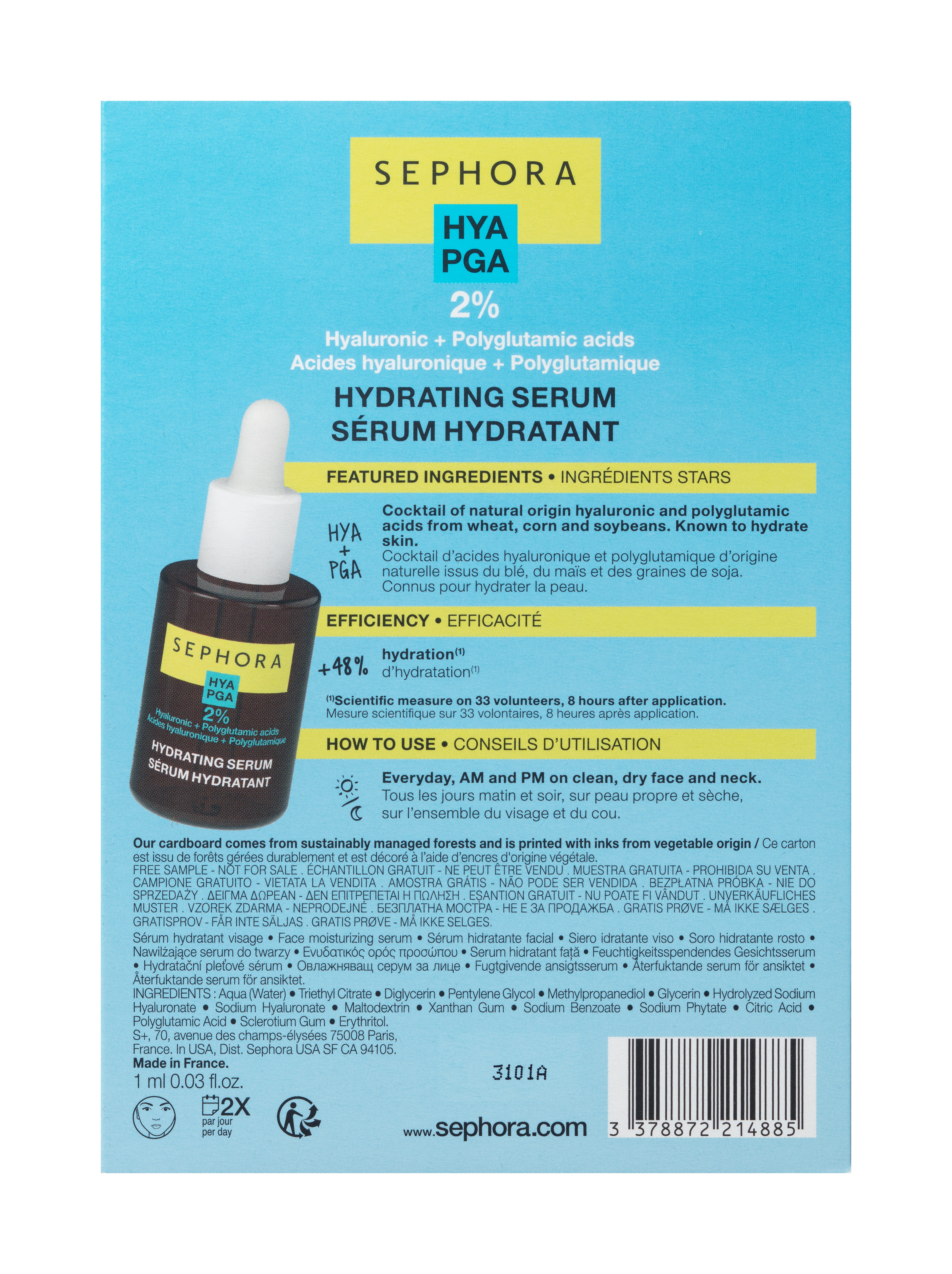 Intense Hydration Serum • 1ml