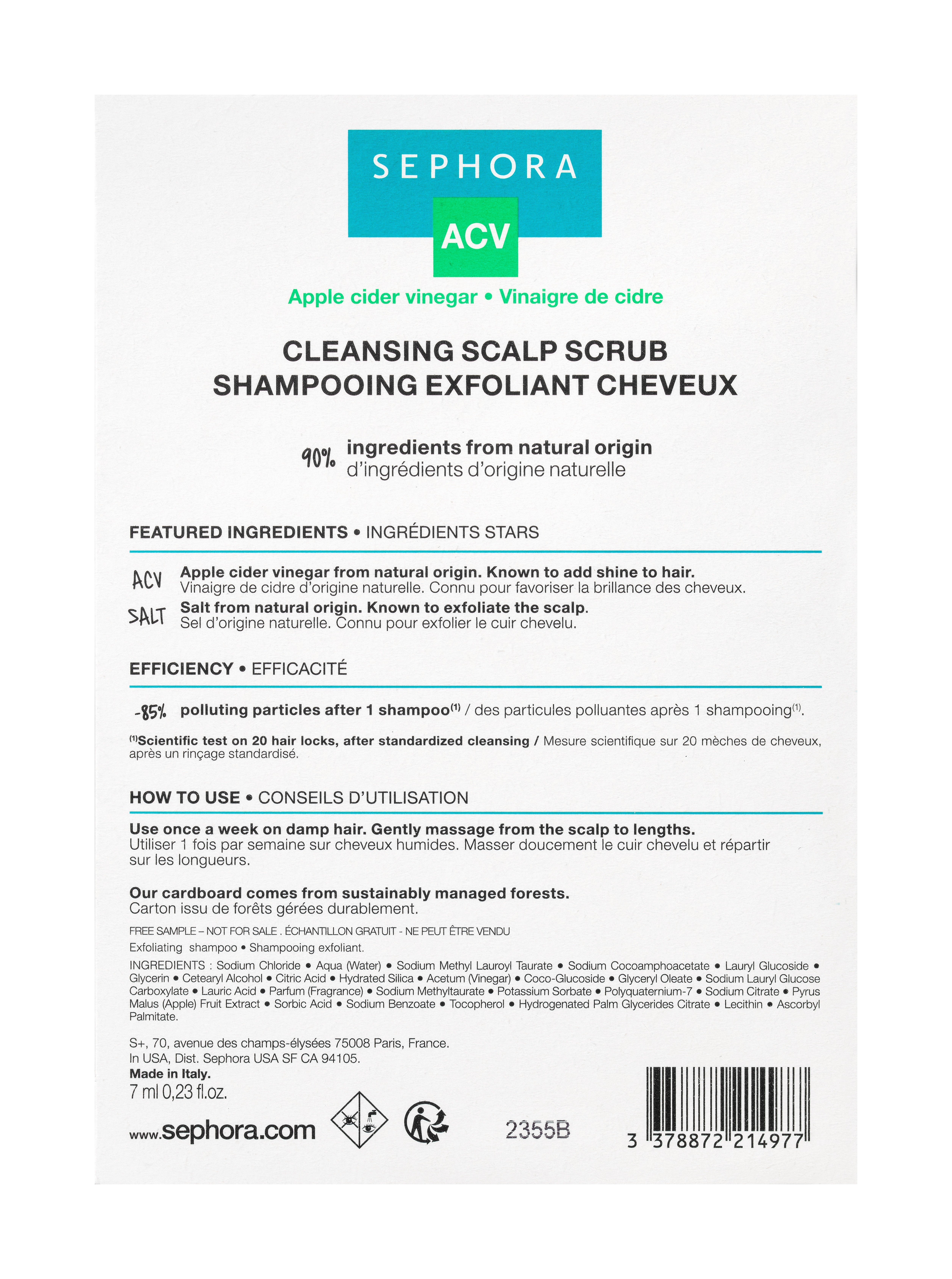 Cleansing Scalp Scrub • 7ml