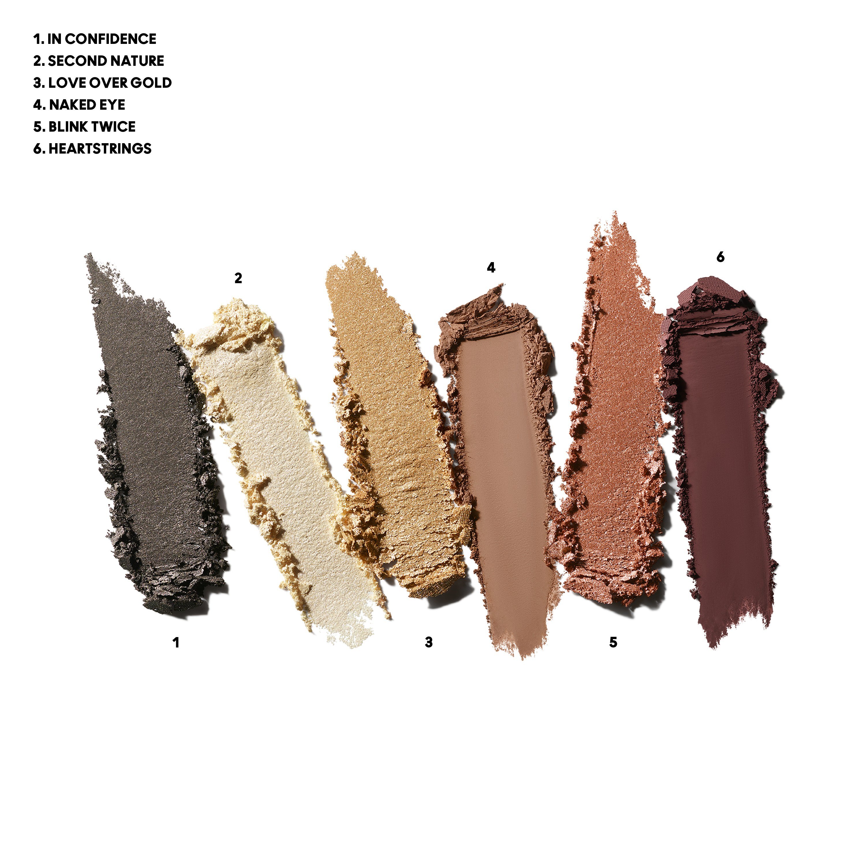 Connect In Colour X6 Eye Shadow Palette • Intimate Nudes