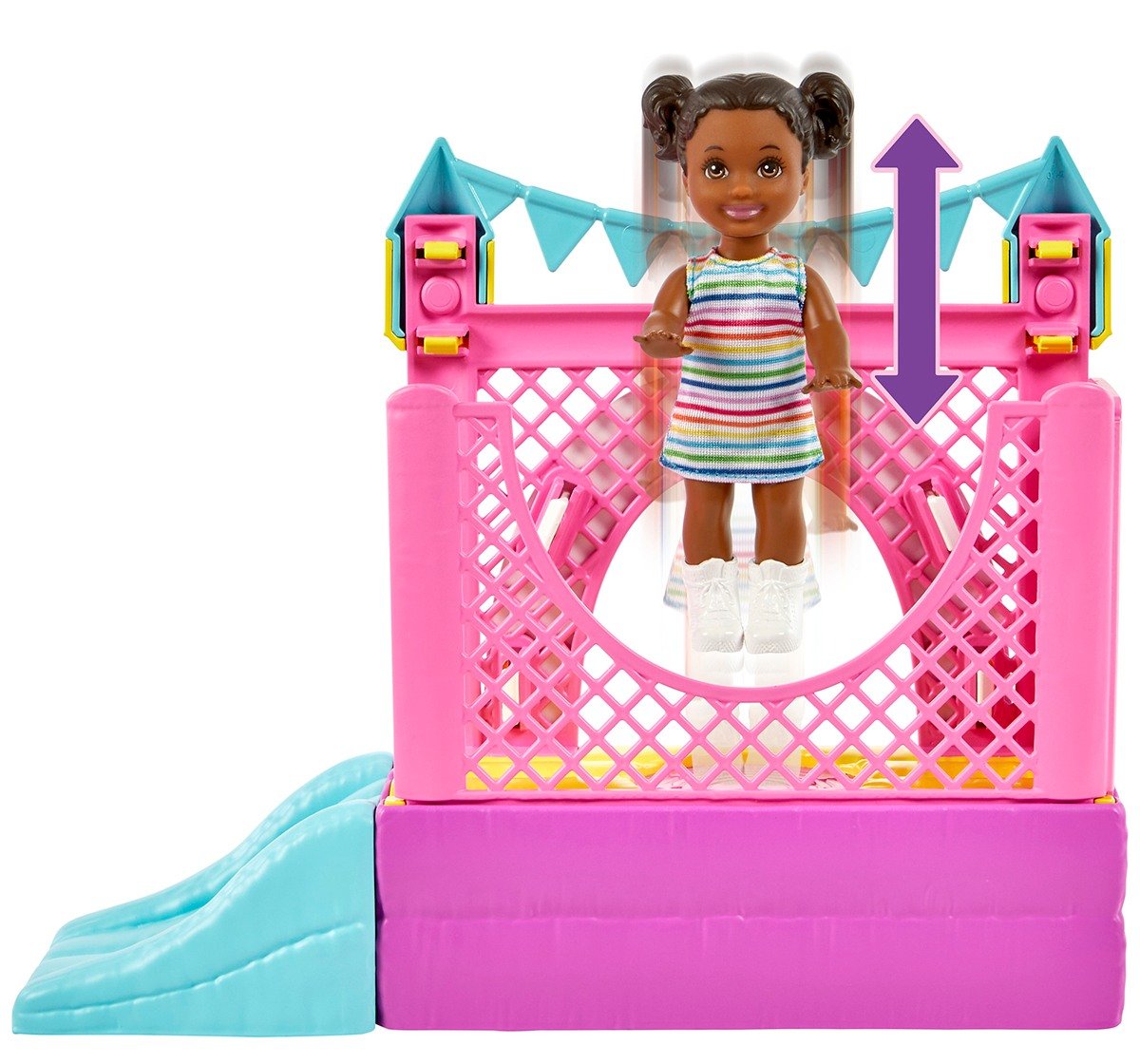 Barbie Babysitter Bounce House, 3Y+, Multicolour