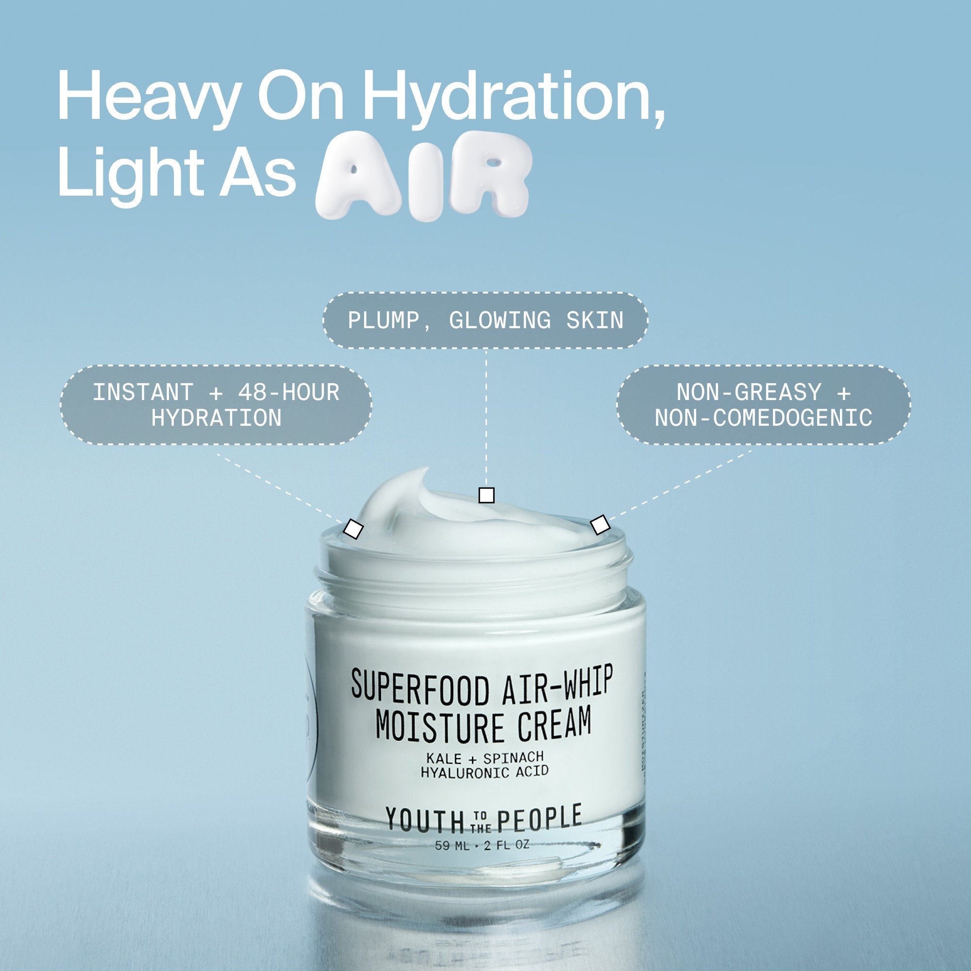 Superfood Air-Whip Moisture Cream • 59ml