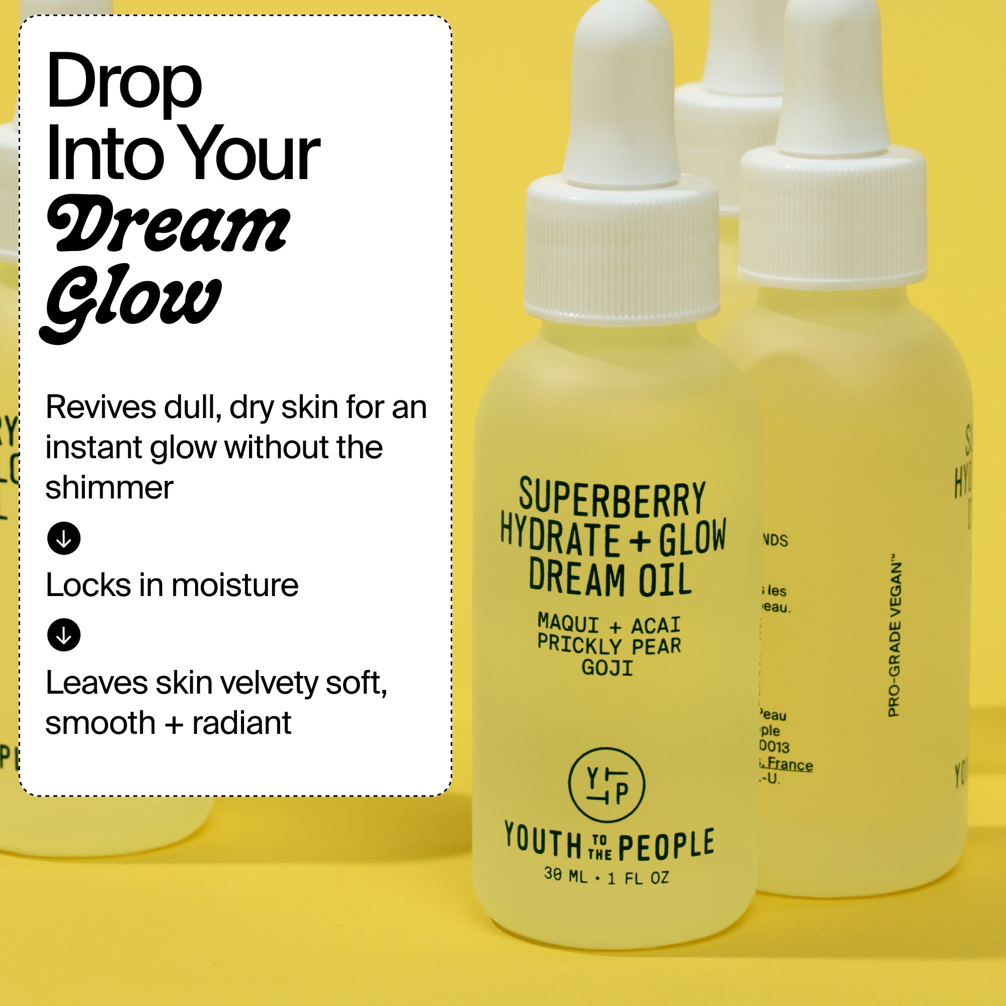 Superberry Hydrate + Glow Dream Oil • 30ml