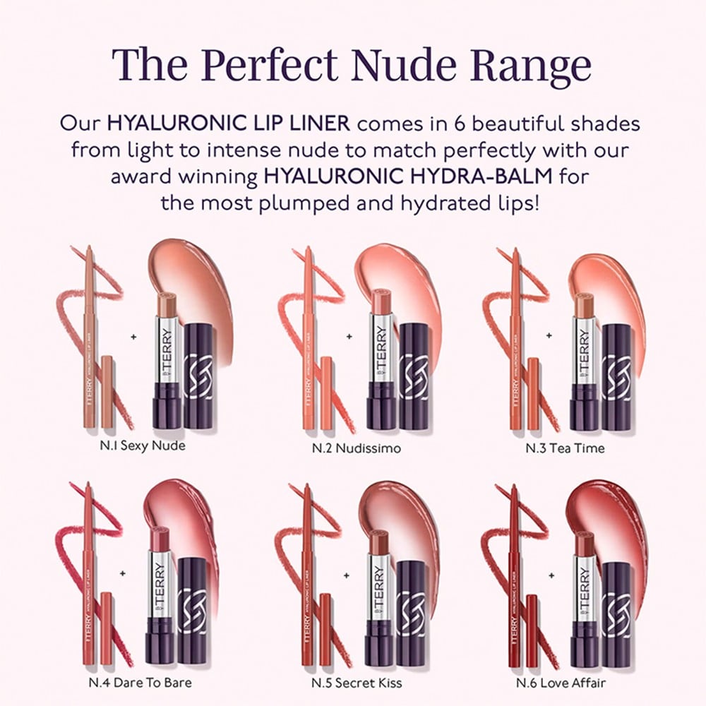 Hyaluronic Lip Liner • Sexy Nude