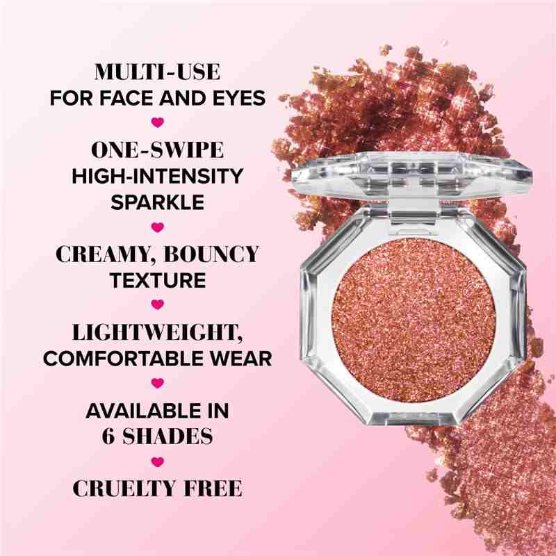 Disco Crush High Shine Multi - Use Eye Shadow & Highlighter • Mystic Pink