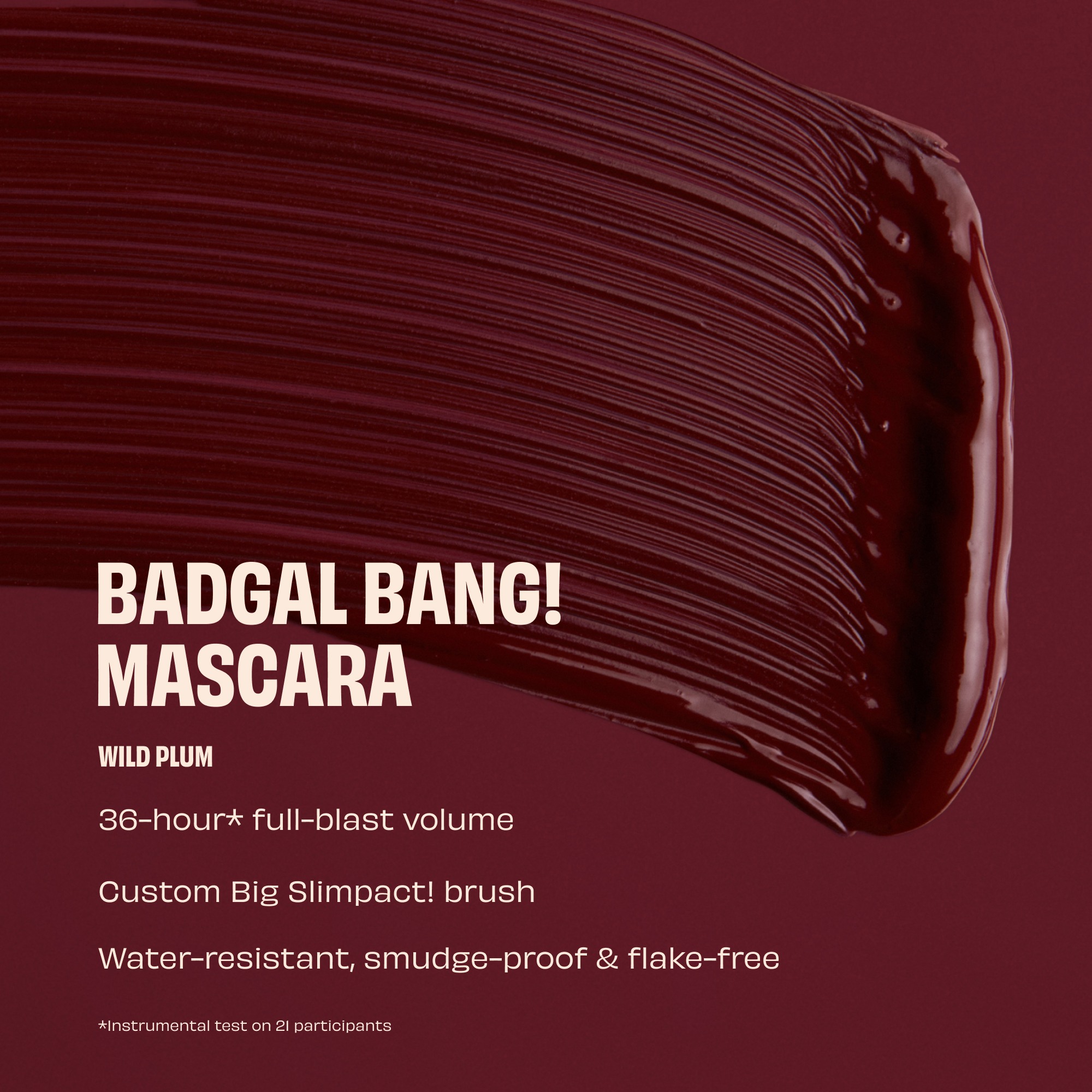 BADgal BANG! BIGGER, BADDER volumizing mascara • Bronze