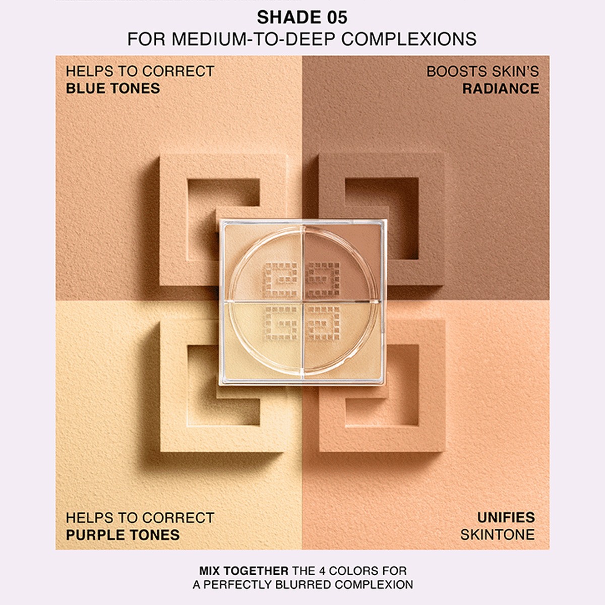 Prisme Libre 4-Color Loose Powder • No.05 Popeline Mimosa