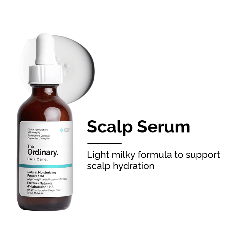 Natural Moisturising Factors + HA for scalp • 60ml