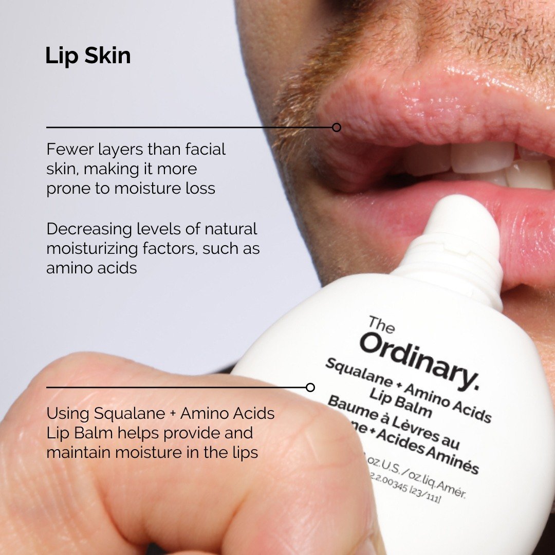 Squalane + Amino Acids Lip Balm • 15ml
